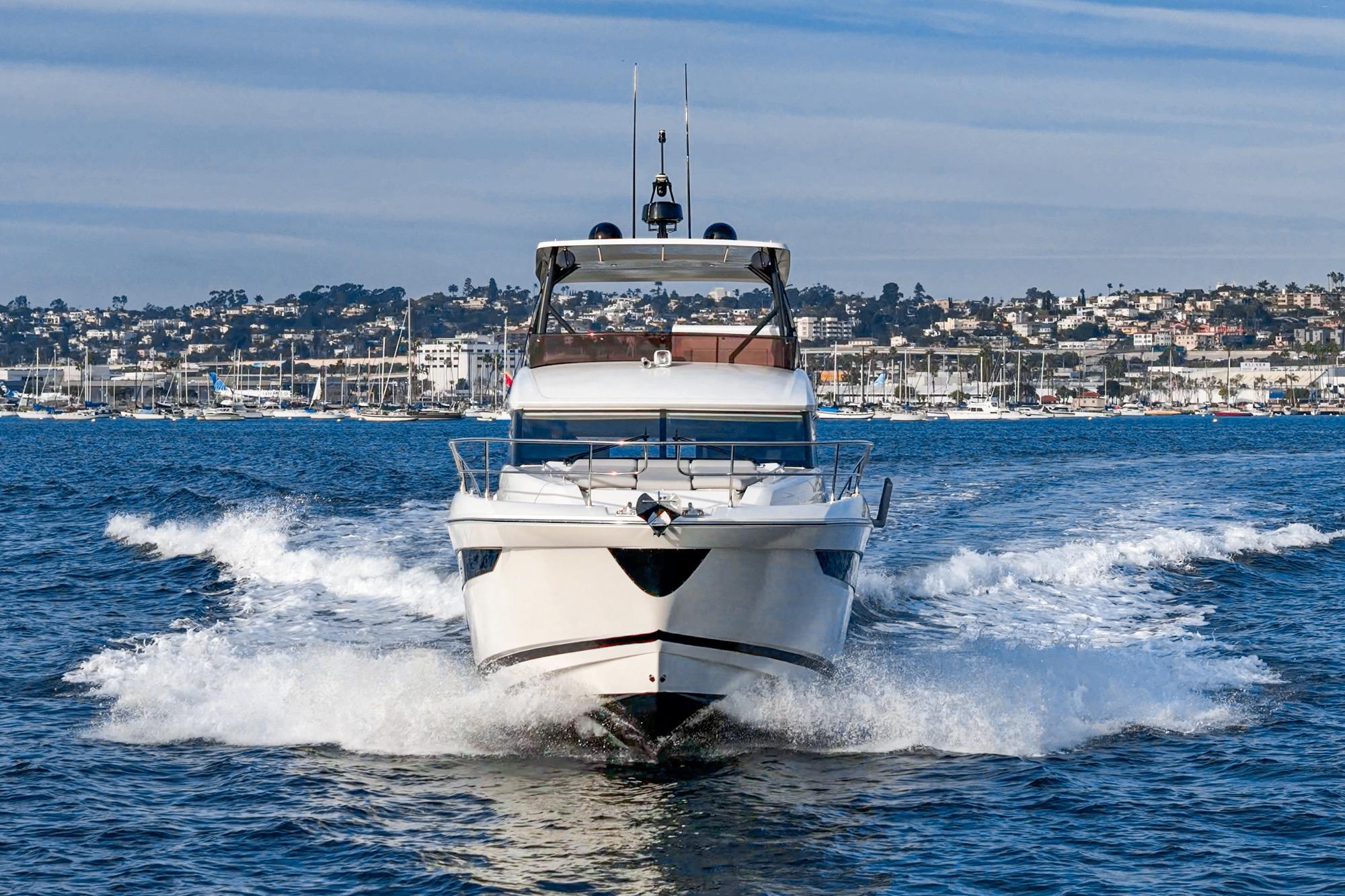 2023 Prestige 520 #TBRM248I-LLC inventory image at Sun Country Marine Group, San Diego Harbor Island