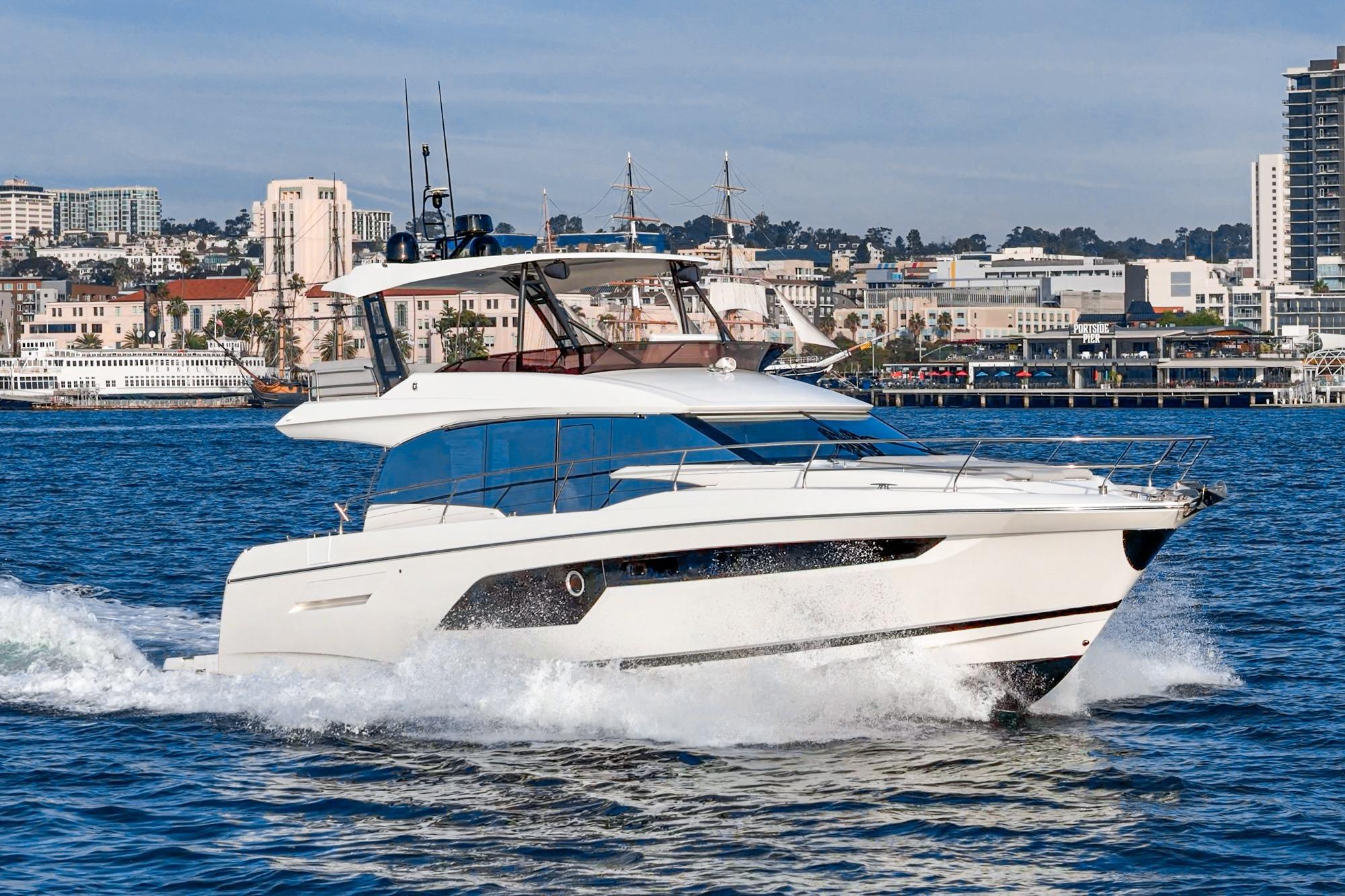 2023 Prestige 520 #TBRM248I-LLC inventory image at Sun Country Marine Group, San Diego Harbor Island
