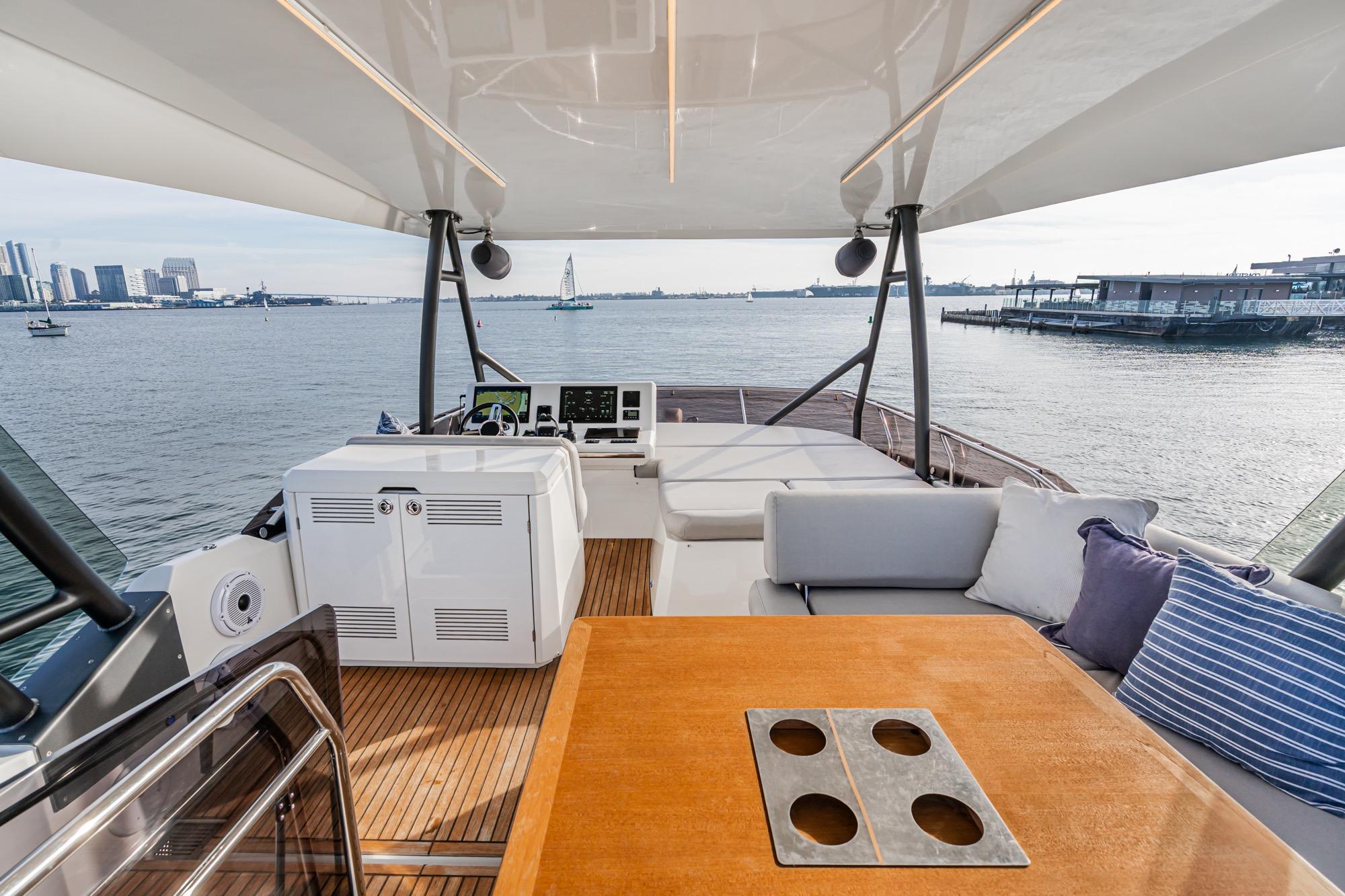 2023 Prestige 520 #TBRM248I-LLC inventory image at Sun Country Marine Group, San Diego Harbor Island