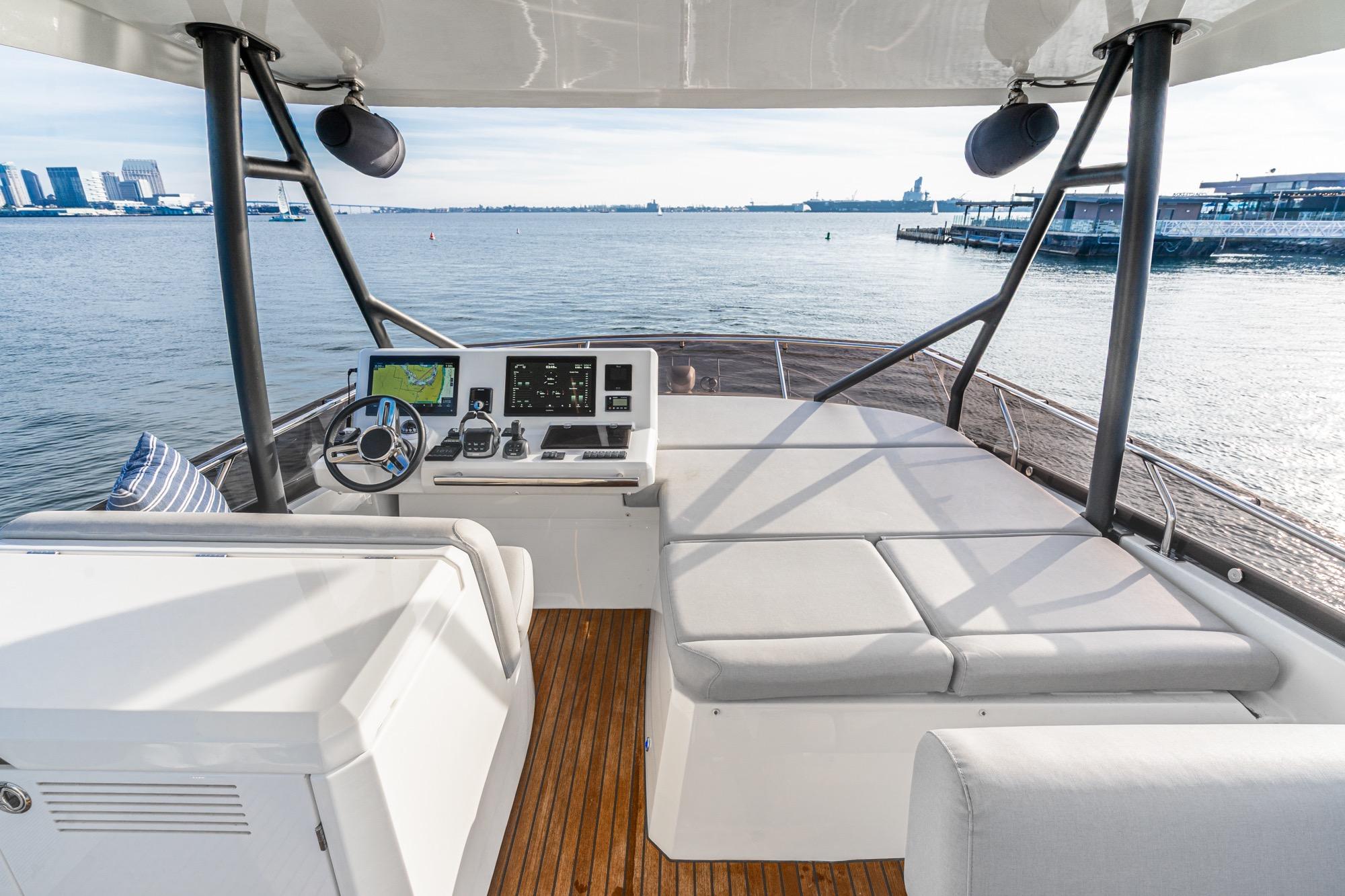 2023 Prestige 520 #TBRM248I-LLC inventory image at Sun Country Marine Group, San Diego Harbor Island