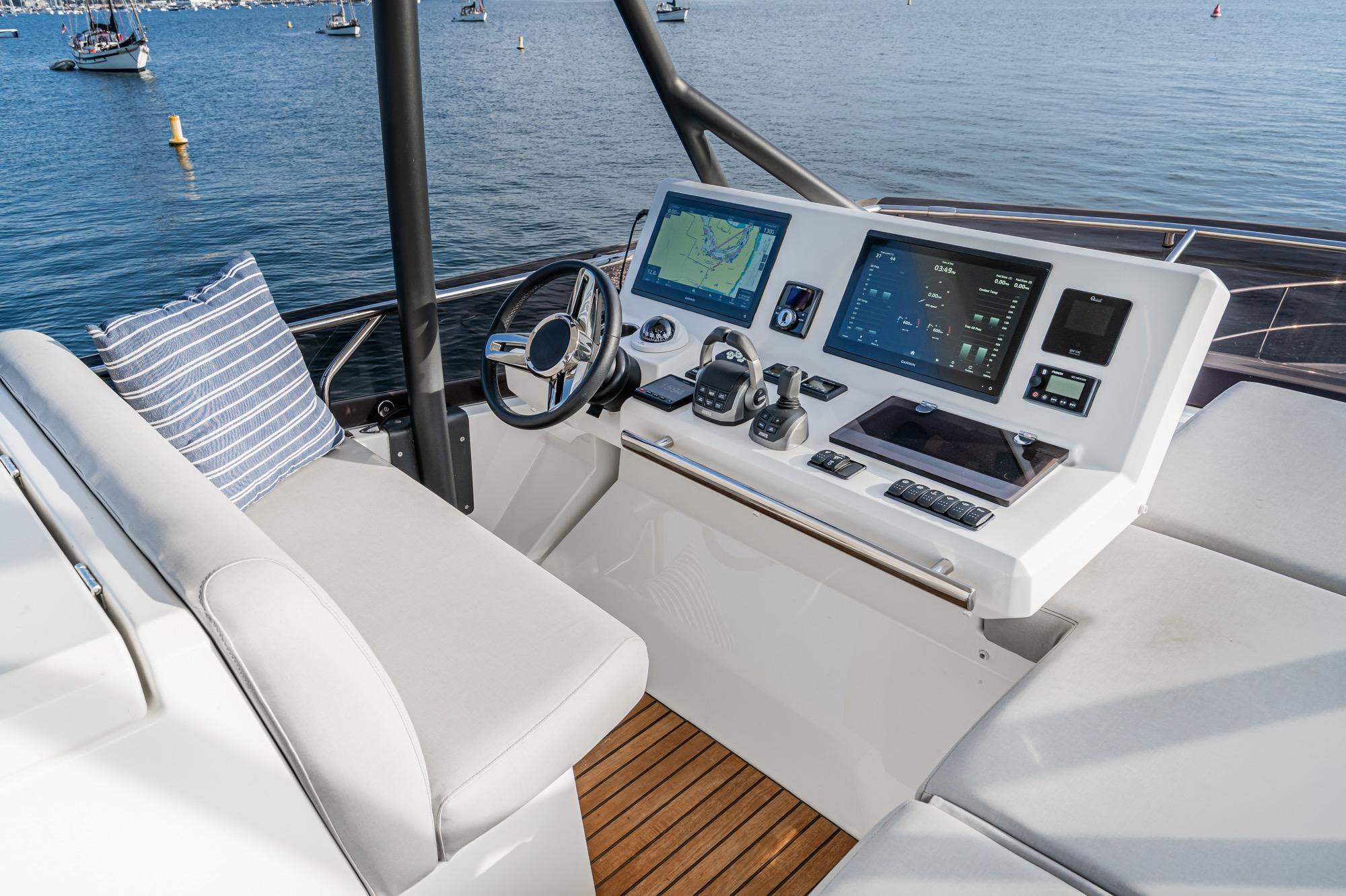 2023 Prestige 520 #TBRM248I-LLC inventory image at Sun Country Marine Group, San Diego Harbor Island