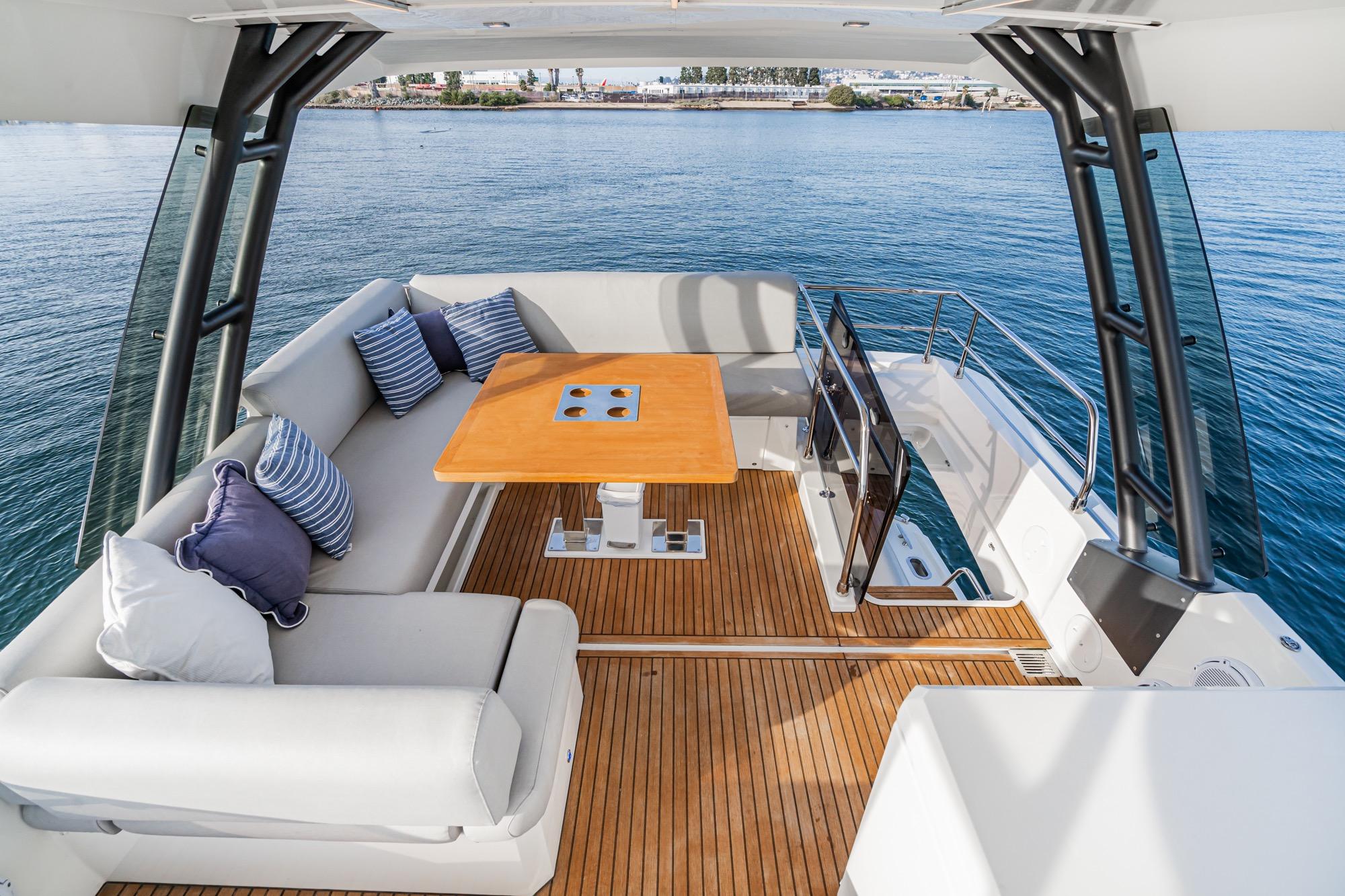 2023 Prestige 520 #TBRM248I-LLC inventory image at Sun Country Marine Group, San Diego Harbor Island