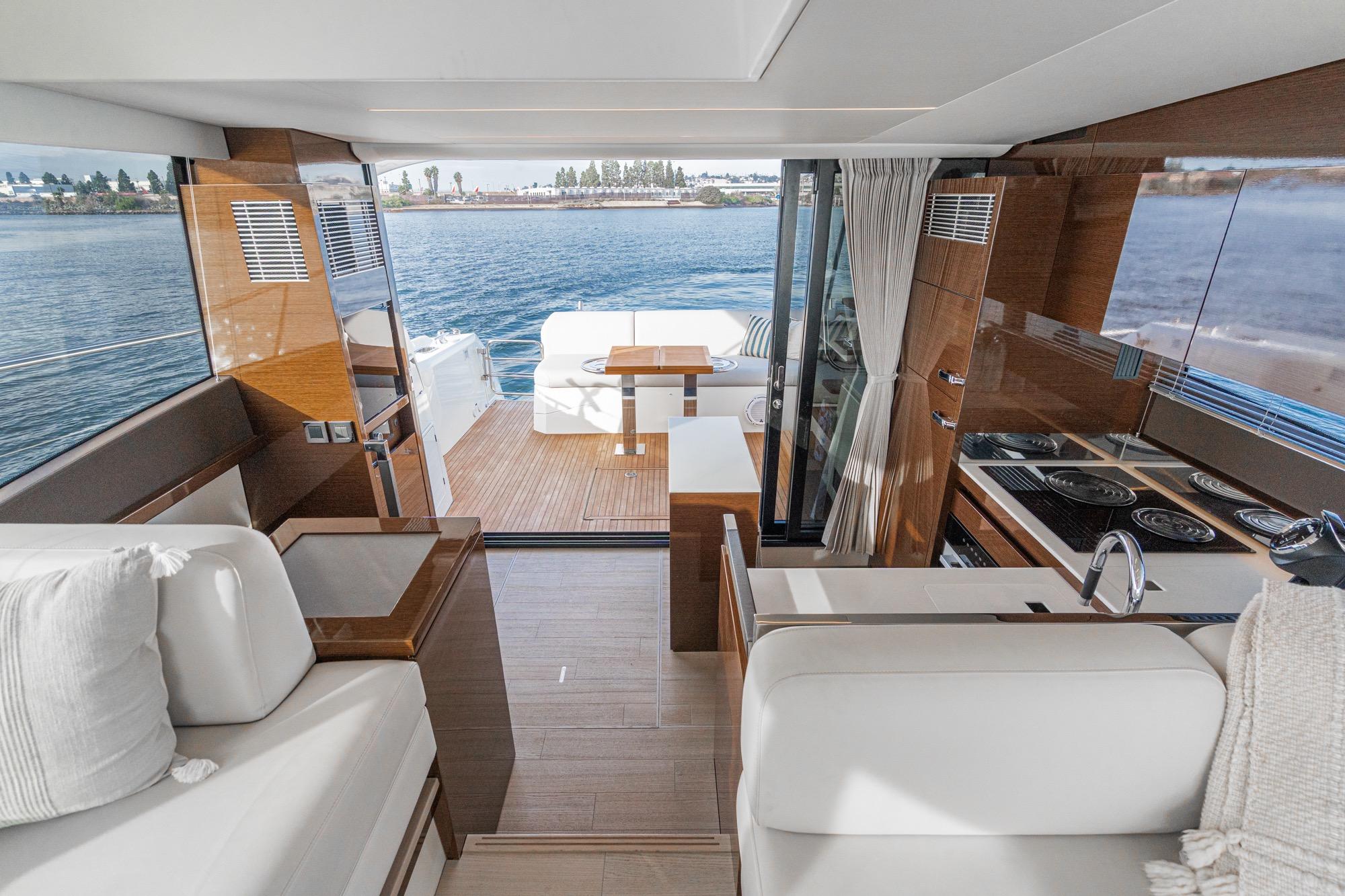 2023 Prestige 520 #TBRM248I-LLC inventory image at Sun Country Marine Group, San Diego Harbor Island