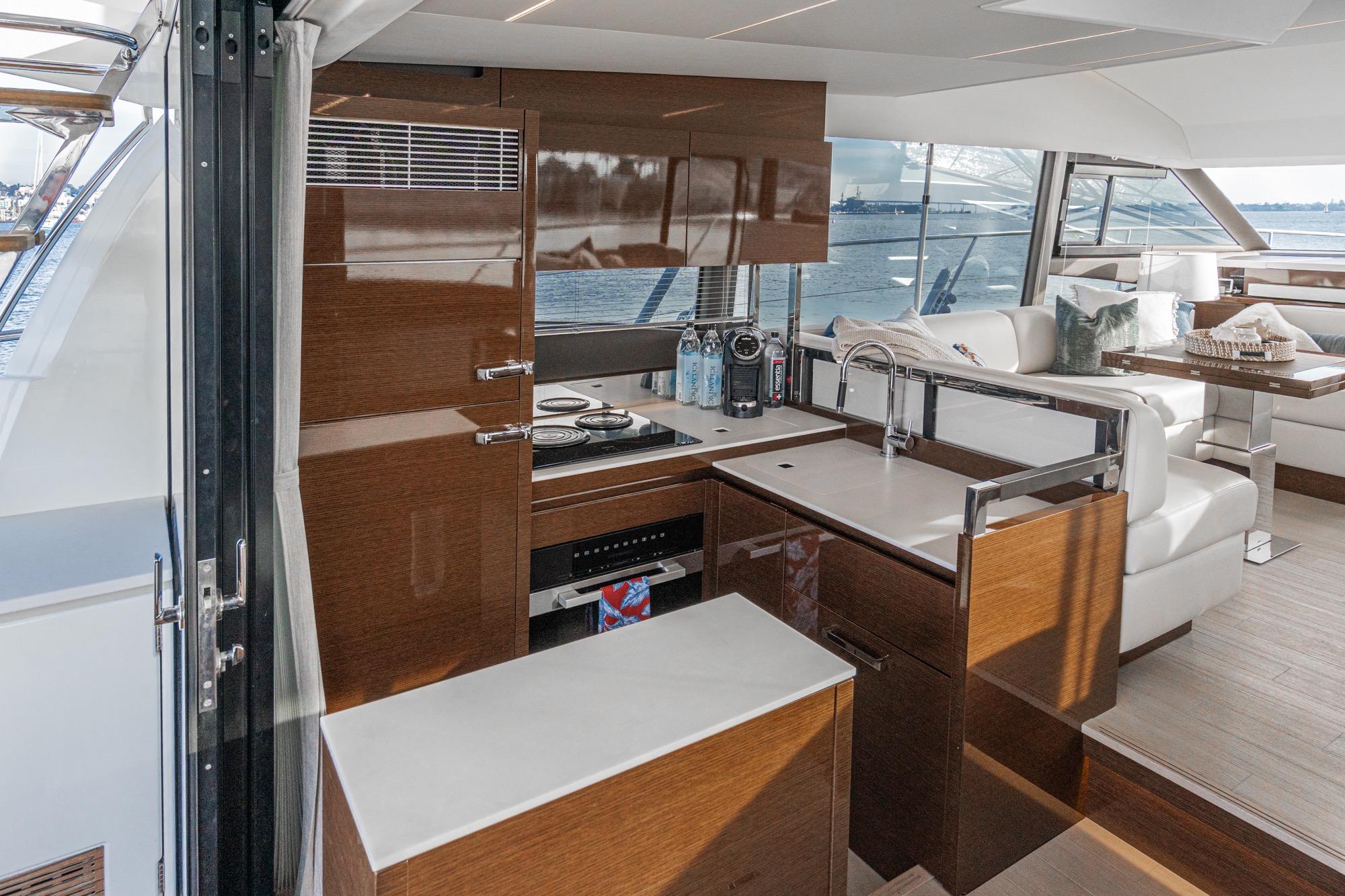 2023 Prestige 520 #TBRM248I-LLC inventory image at Sun Country Marine Group, San Diego Harbor Island