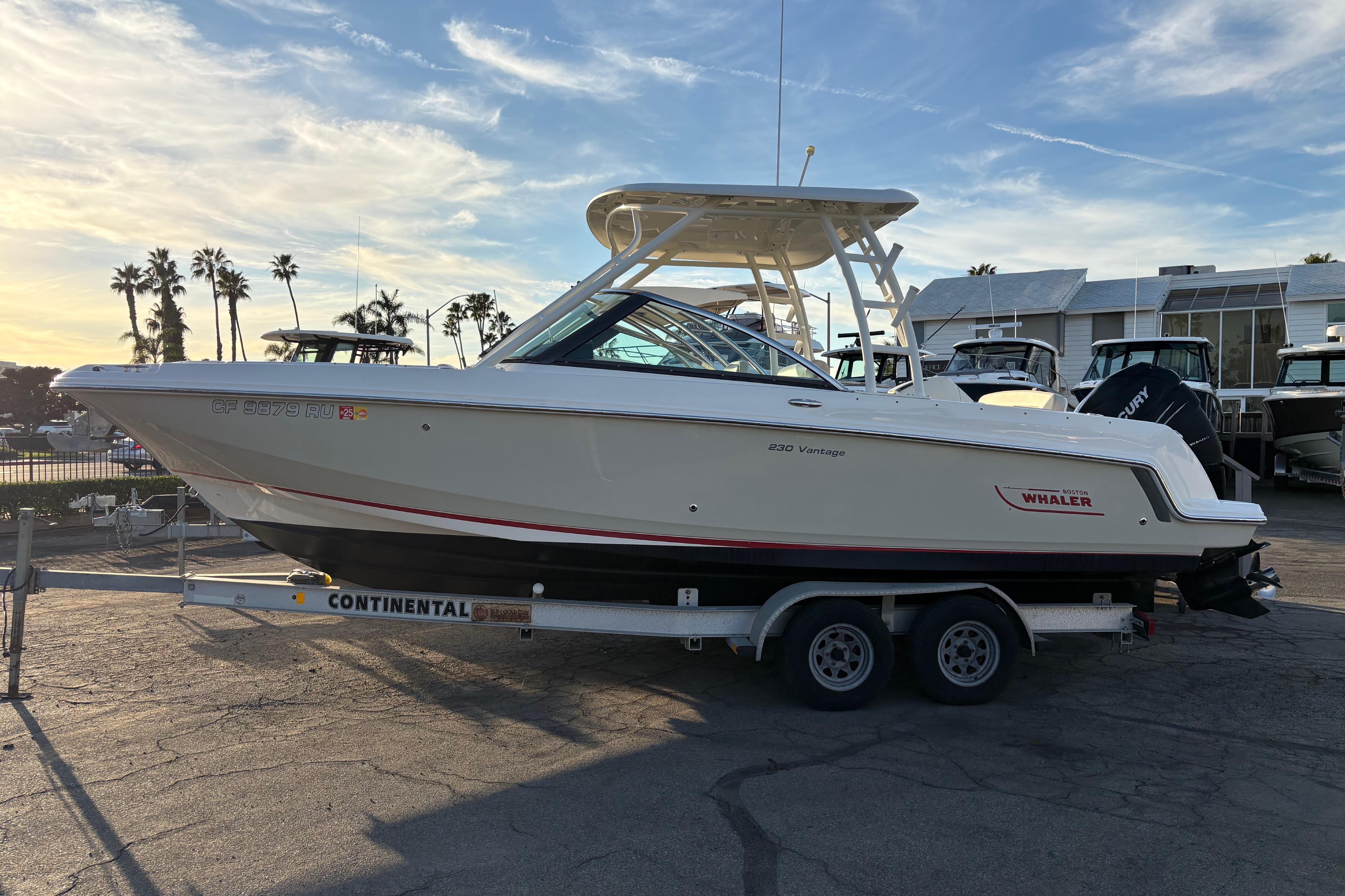2016 Boston Whaler 230 Vantage #TBMP0344 inventory image at Sun Country Marine Group, Newport Beach