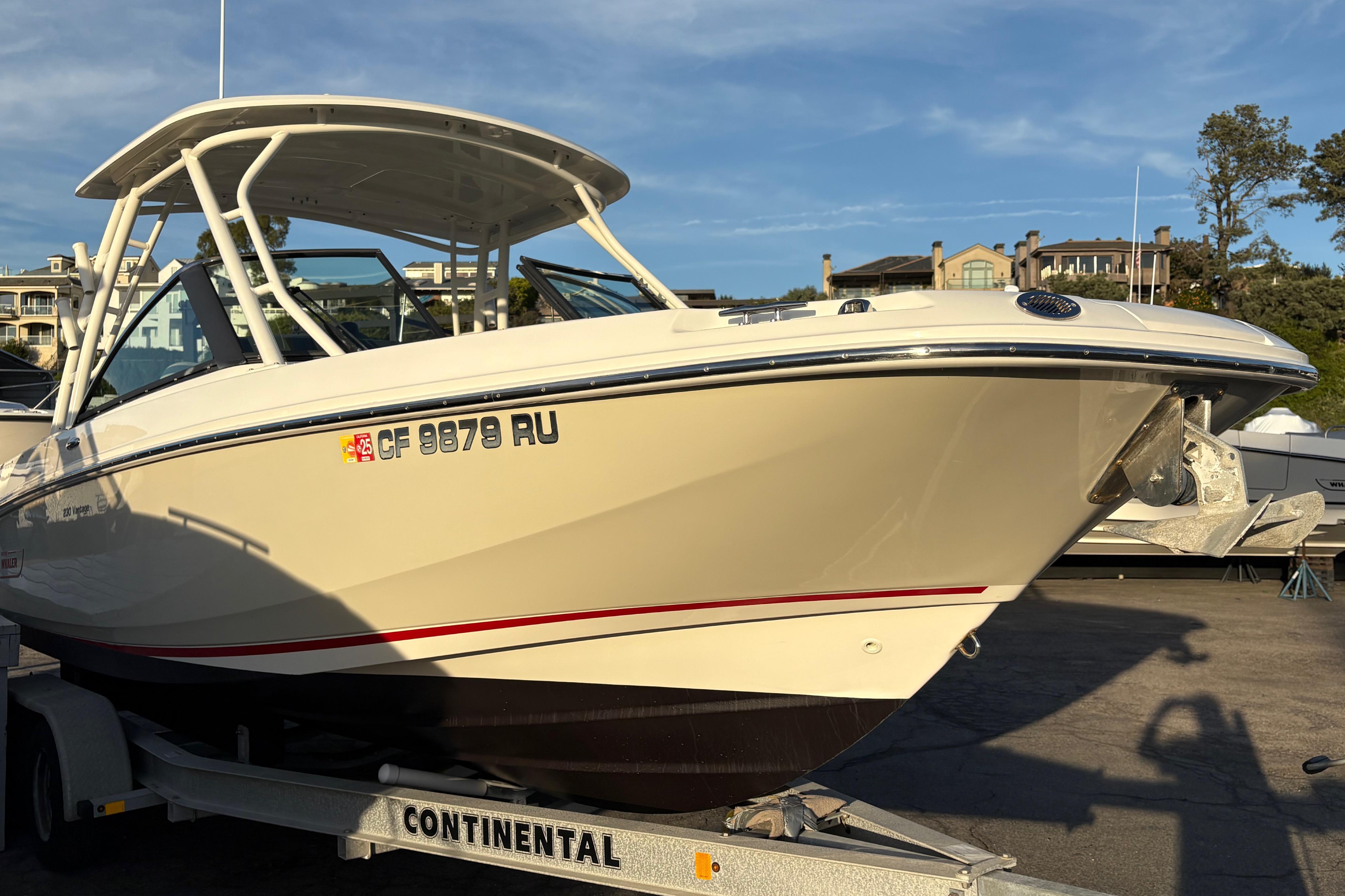2016 Boston Whaler 230 Vantage #TBMP0344 inventory image at Sun Country Marine Group, Newport Beach