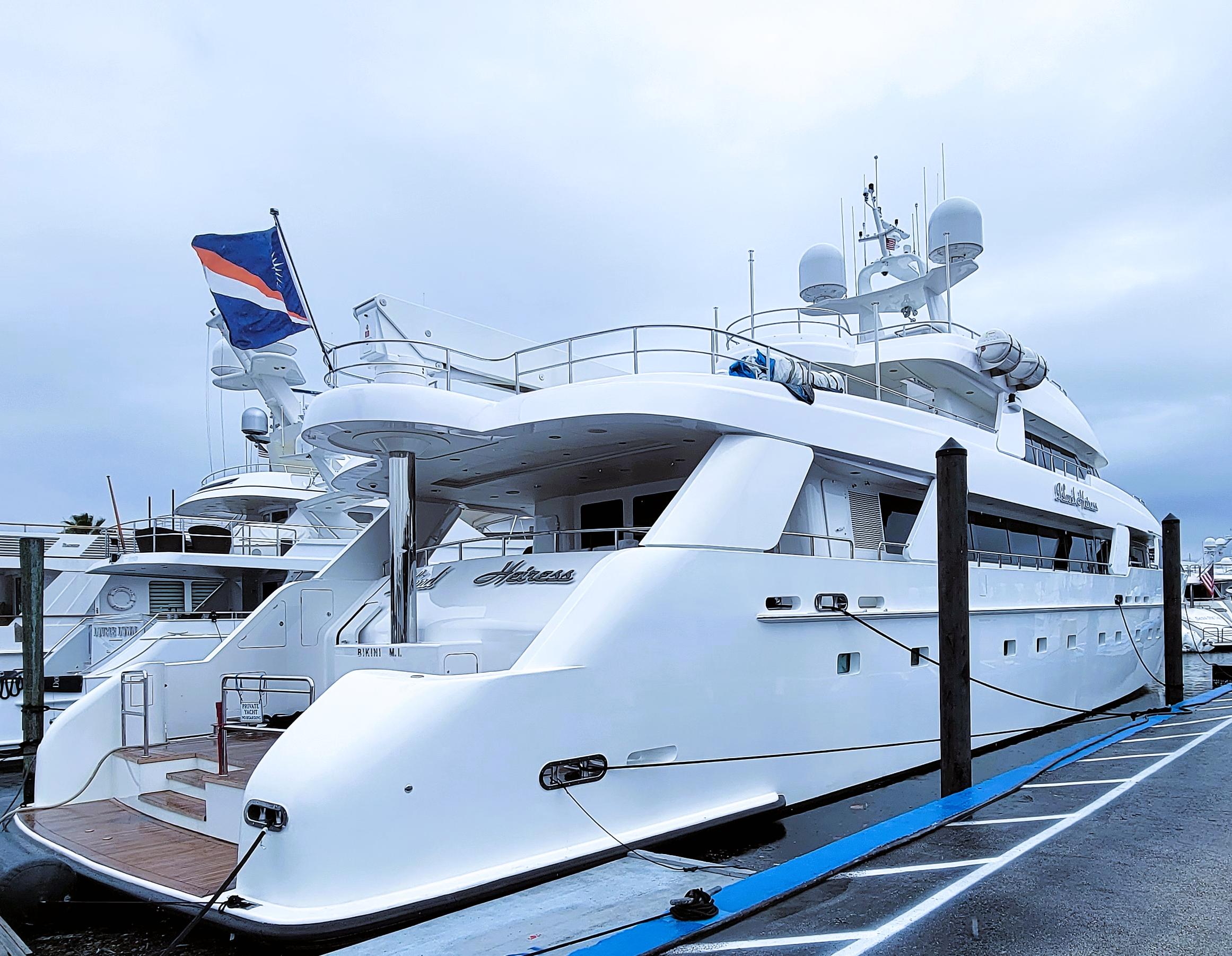island heiress yacht for sale
