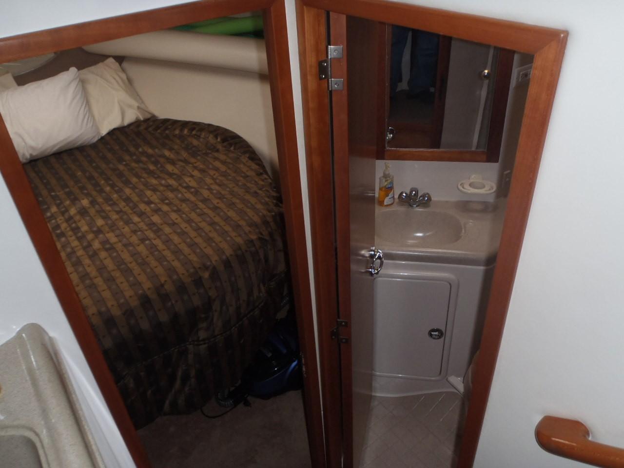 Entrance to master stateroom