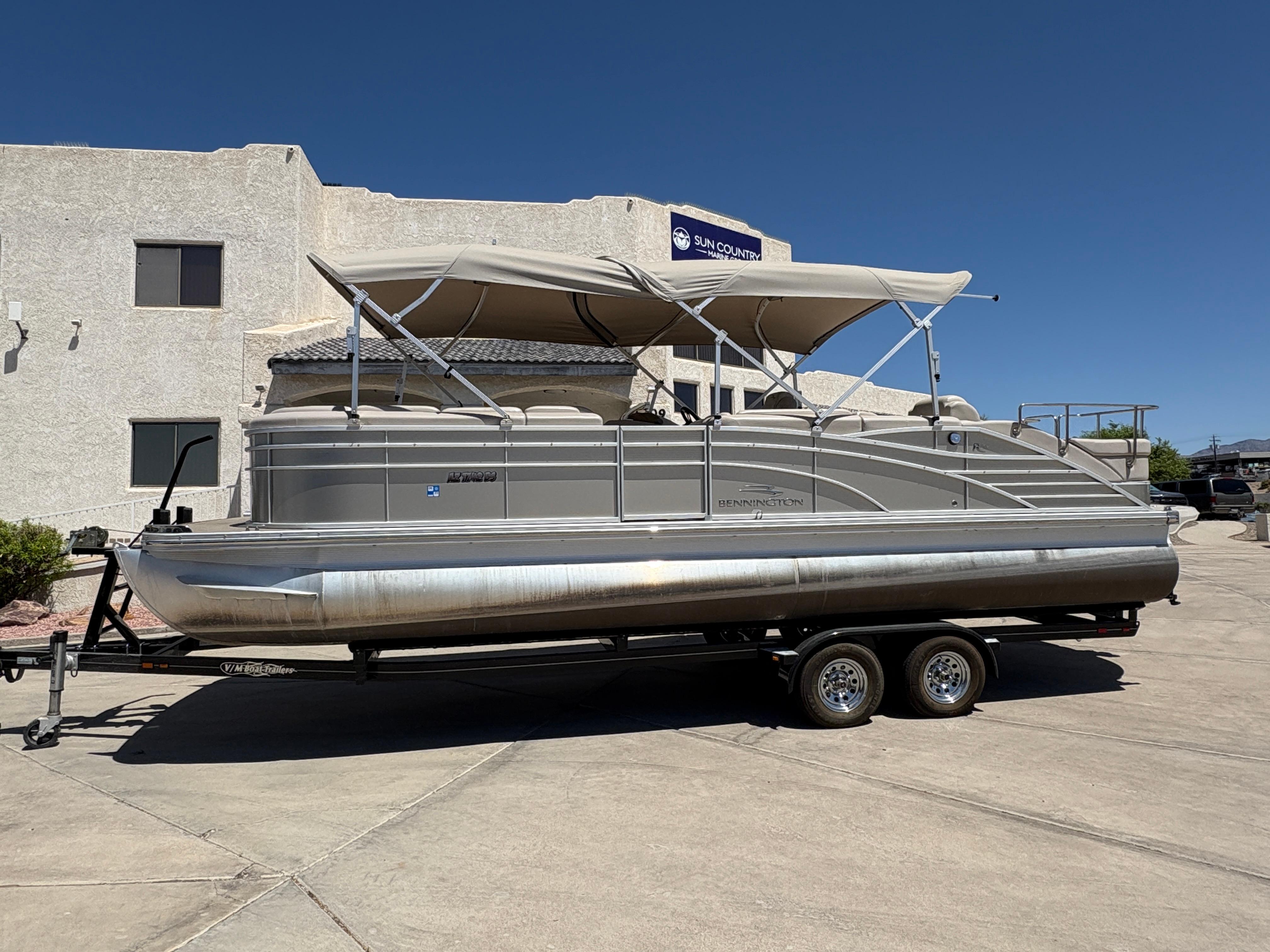 2013 Bennington 2575 RCW IO #TBRW7190 inventory image at Sun Country Marine Group, Lake Havasu City, AZ 2013 Bennington 2575 RCW IO #TBRW7190 inventory image at Sun Country Marine Group, Lake Havasu City, AZ