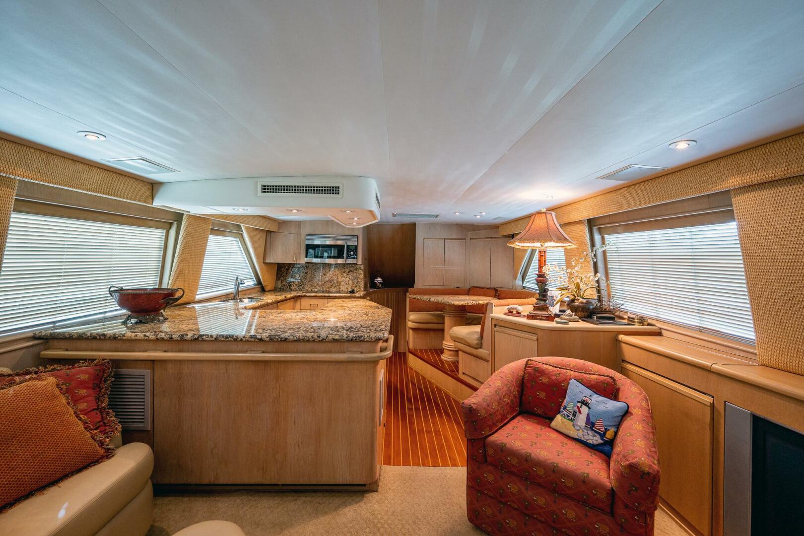 1997 Hatteras 65 Convertible - Image 22