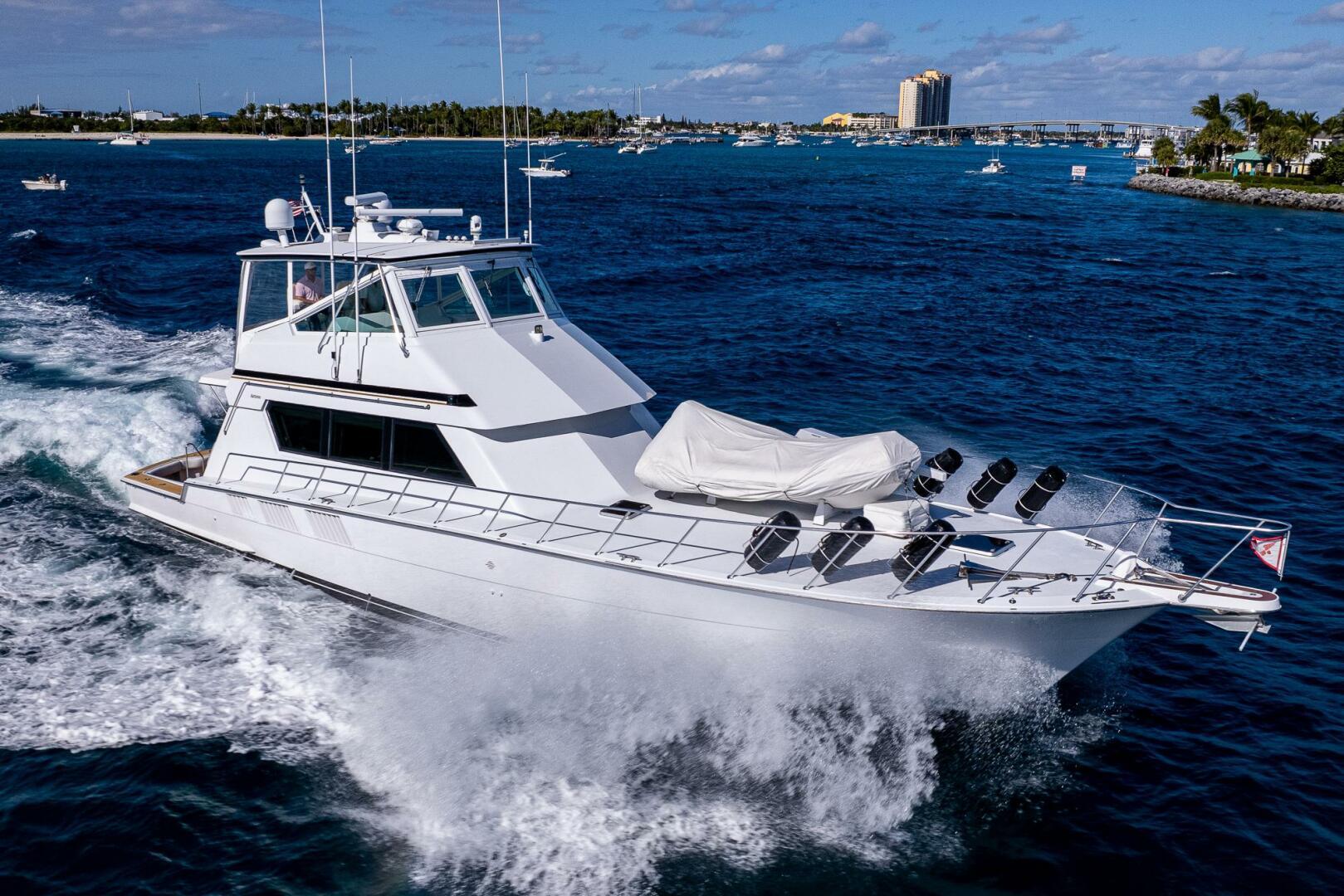 1997 Hatteras 65 Convertible - Image 10