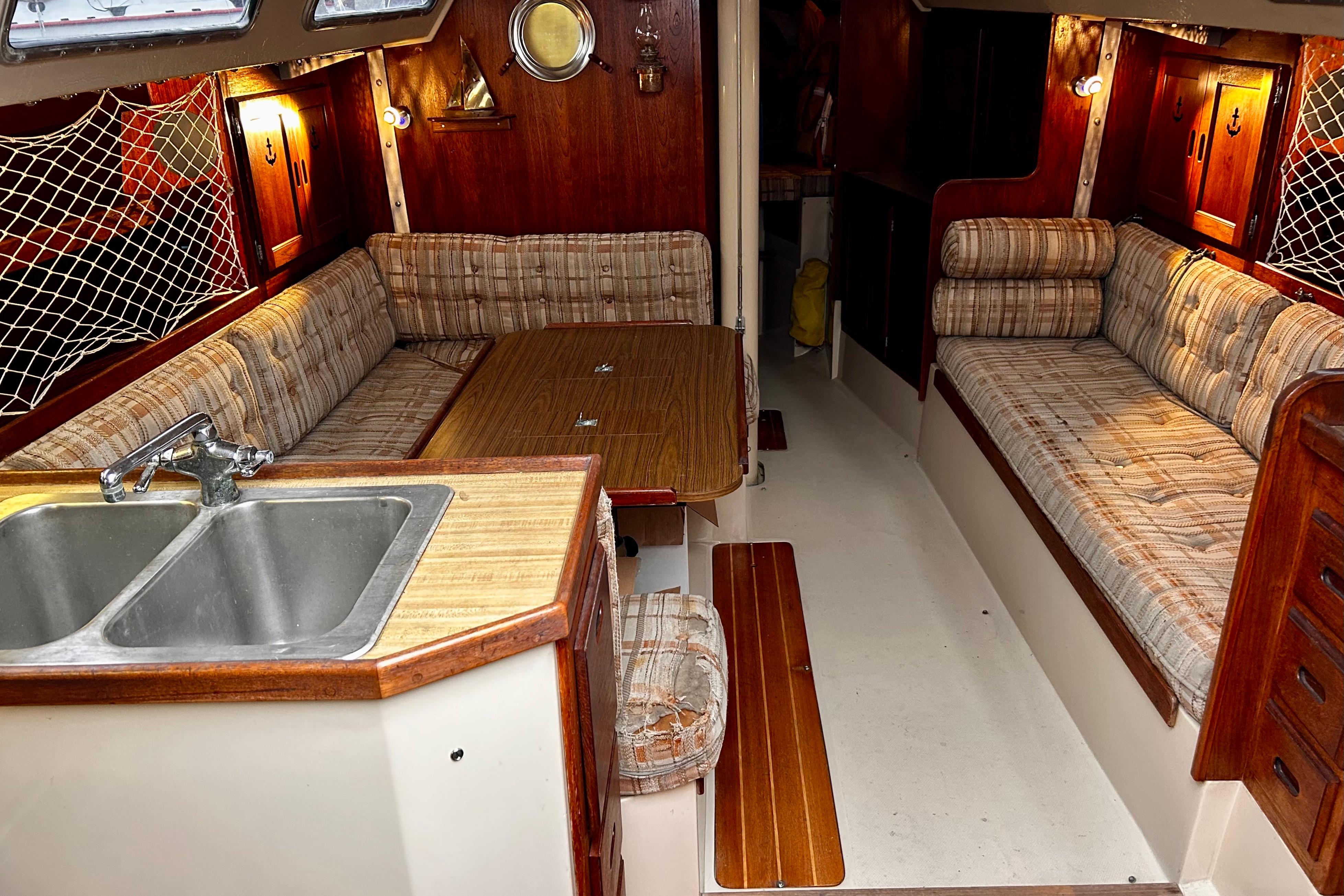 Open Interior design looking forward.