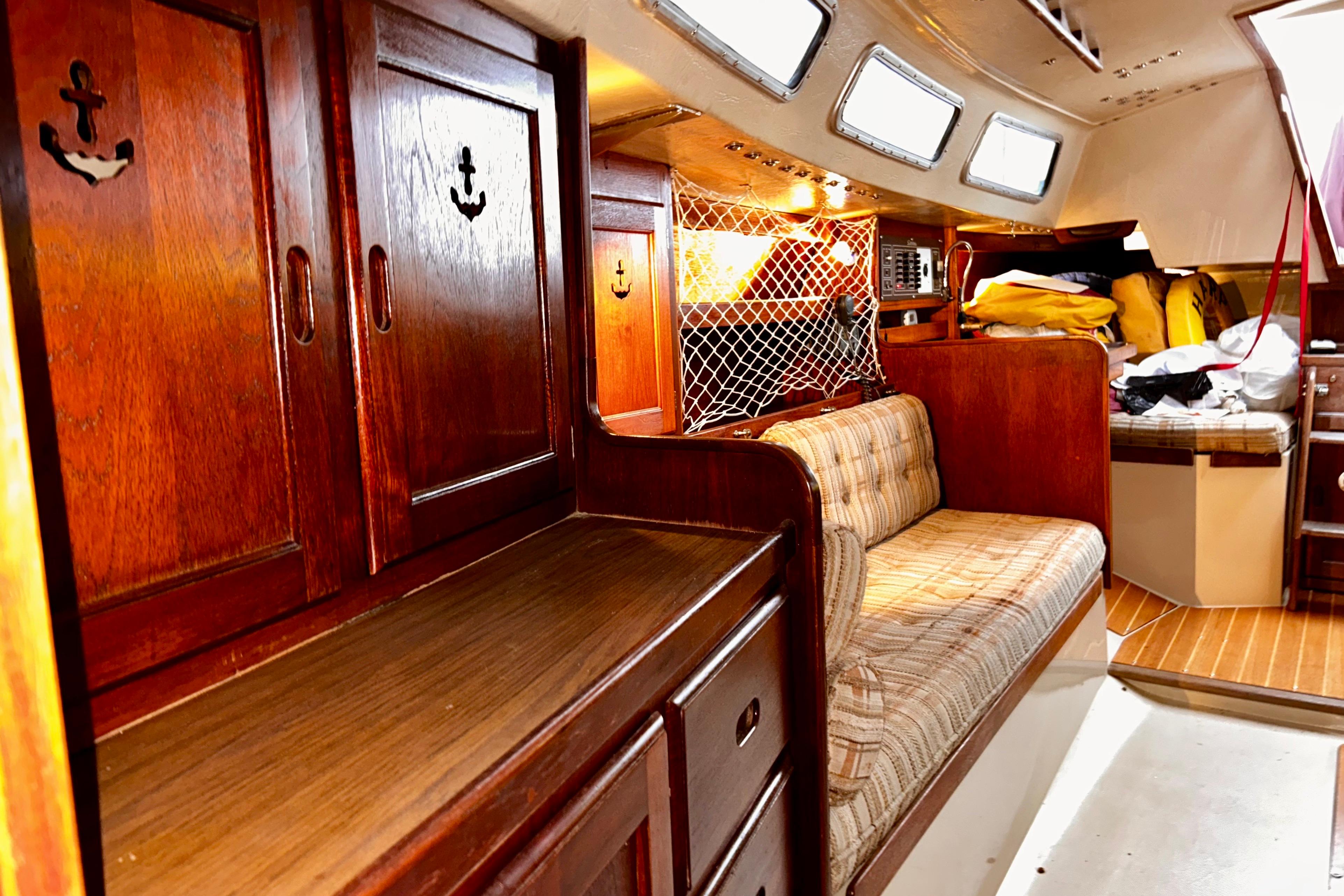 Starboard side looking aft.