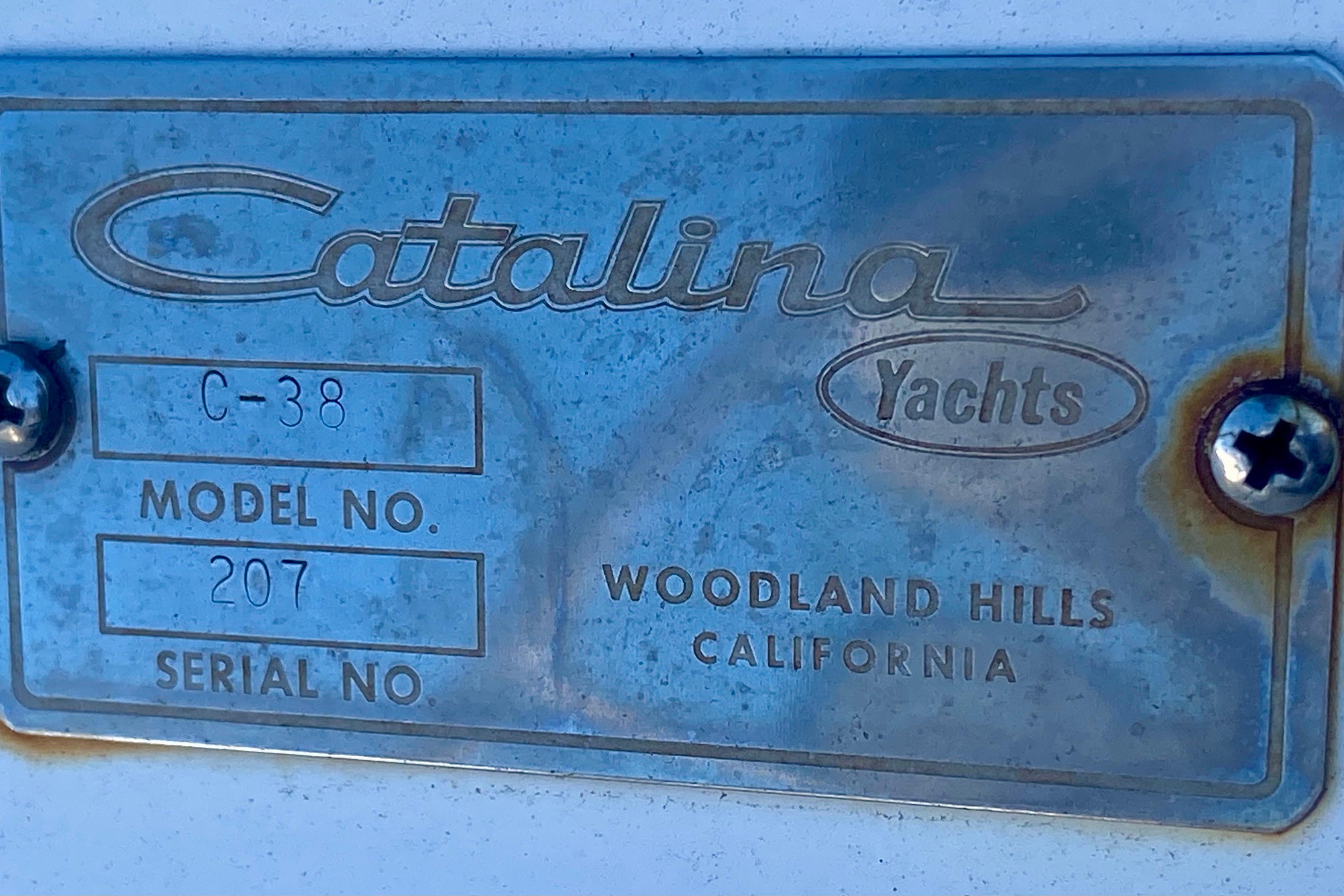 Catalina 38 serial No.207