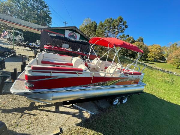 2021 Tahoe Pontoons boat for sale, model of the boat is 2280 Sport Quad Lounger & Image # 5 of 17