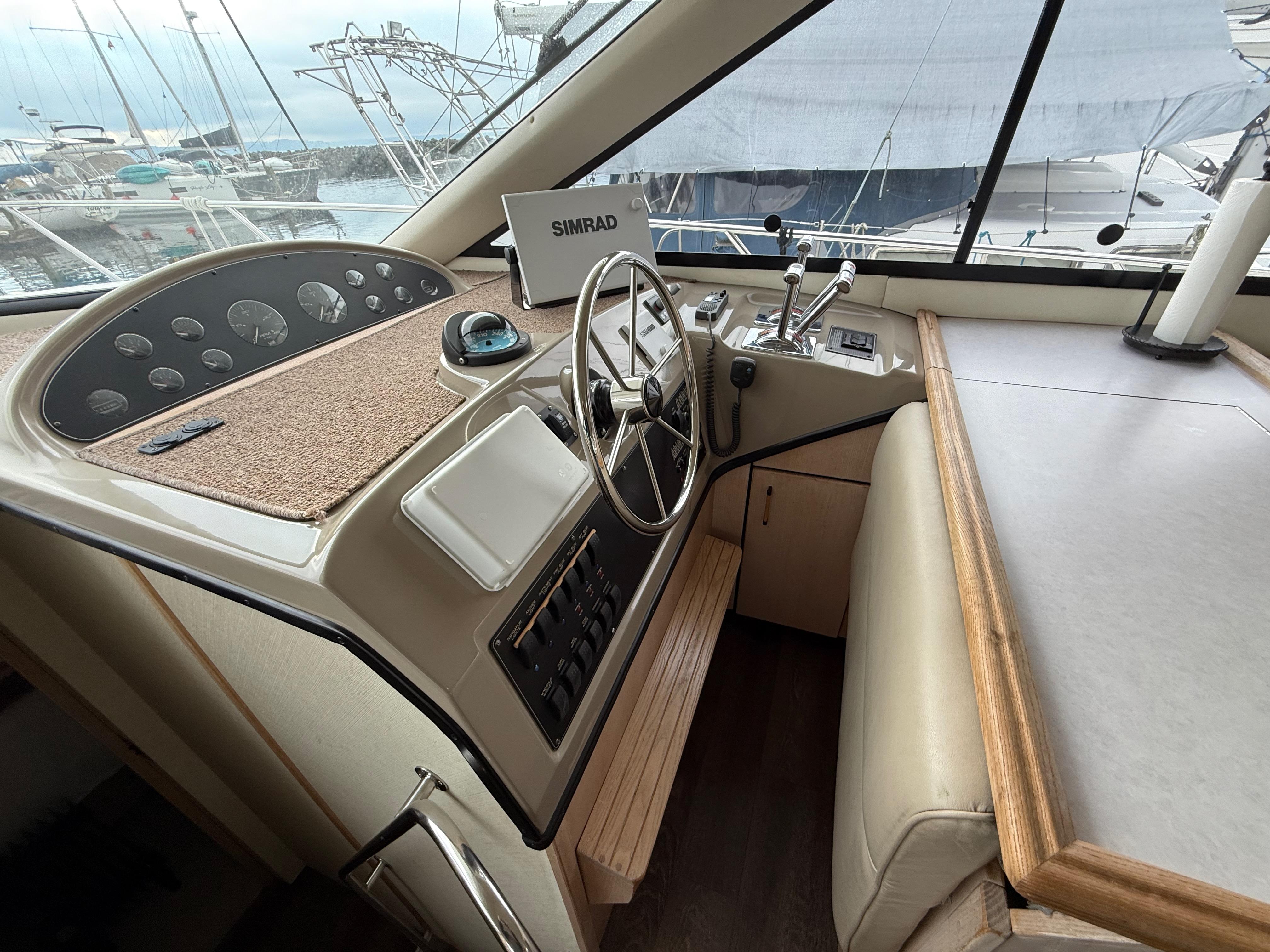 1995 Bayliner 3988 Motoryacht #TBBJ2A08 inventory image at Sun Country Marine Group, Seattle, WA 1995 Bayliner 3988 Motoryacht #TBBJ2A08 inventory image at Sun Country Marine Group, Seattle, WA