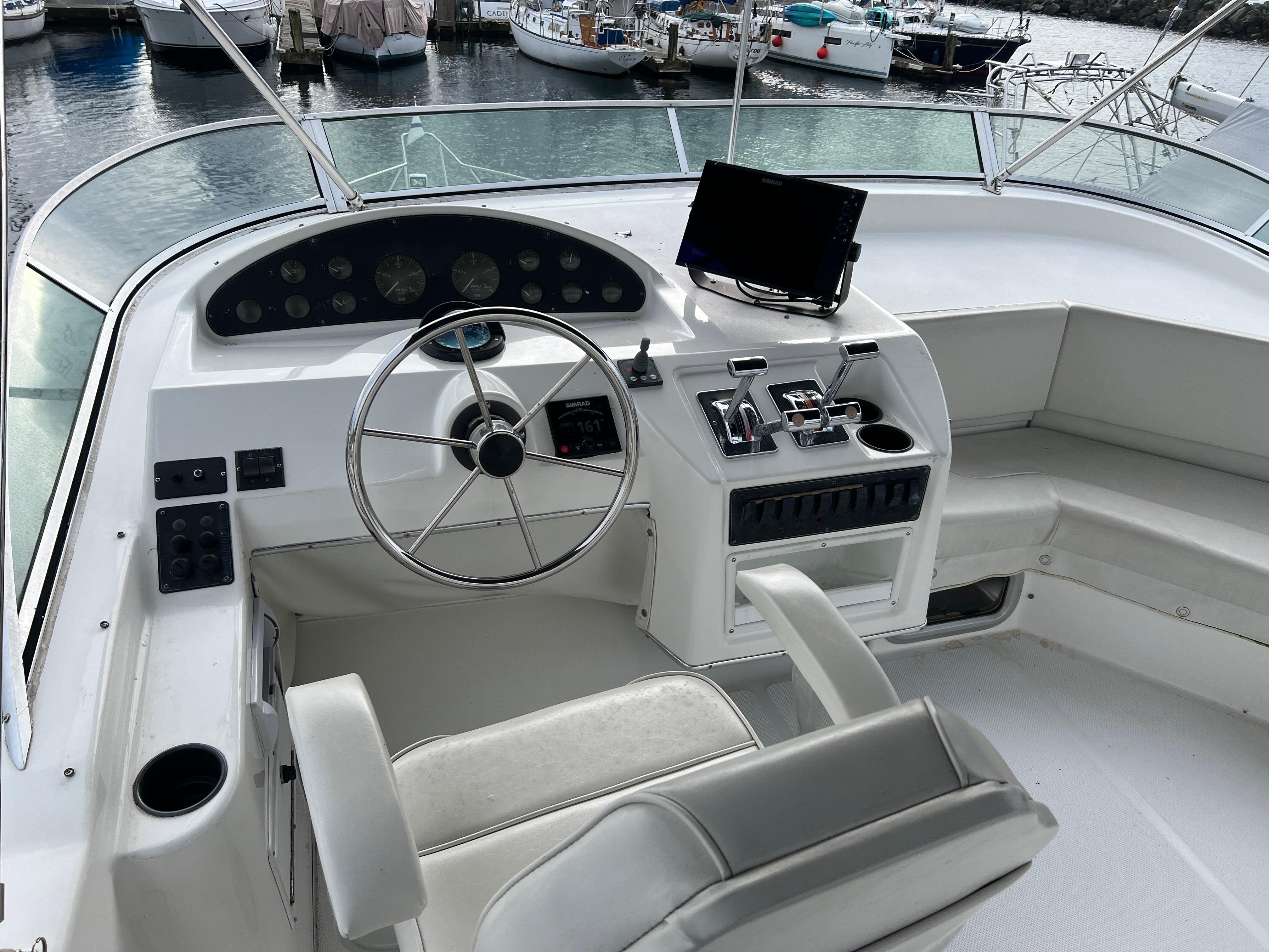 1995 Bayliner 3988 Motoryacht #TBBJ2A08 inventory image at Sun Country Marine Group, Seattle, WA 1995 Bayliner 3988 Motoryacht #TBBJ2A08 inventory image at Sun Country Marine Group, Seattle, WA