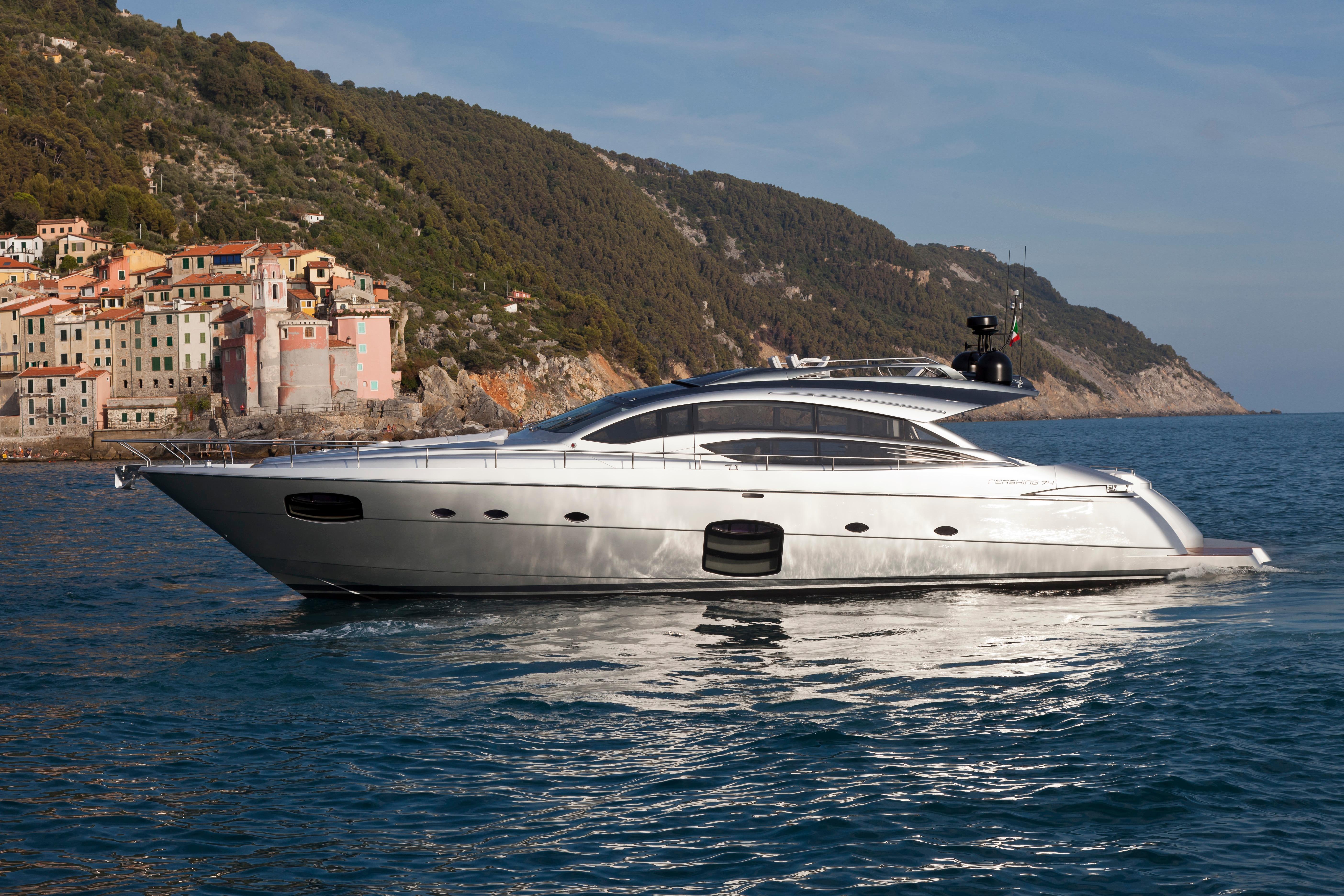 Manufacturer Provided Image: Pershing 74 Anchored