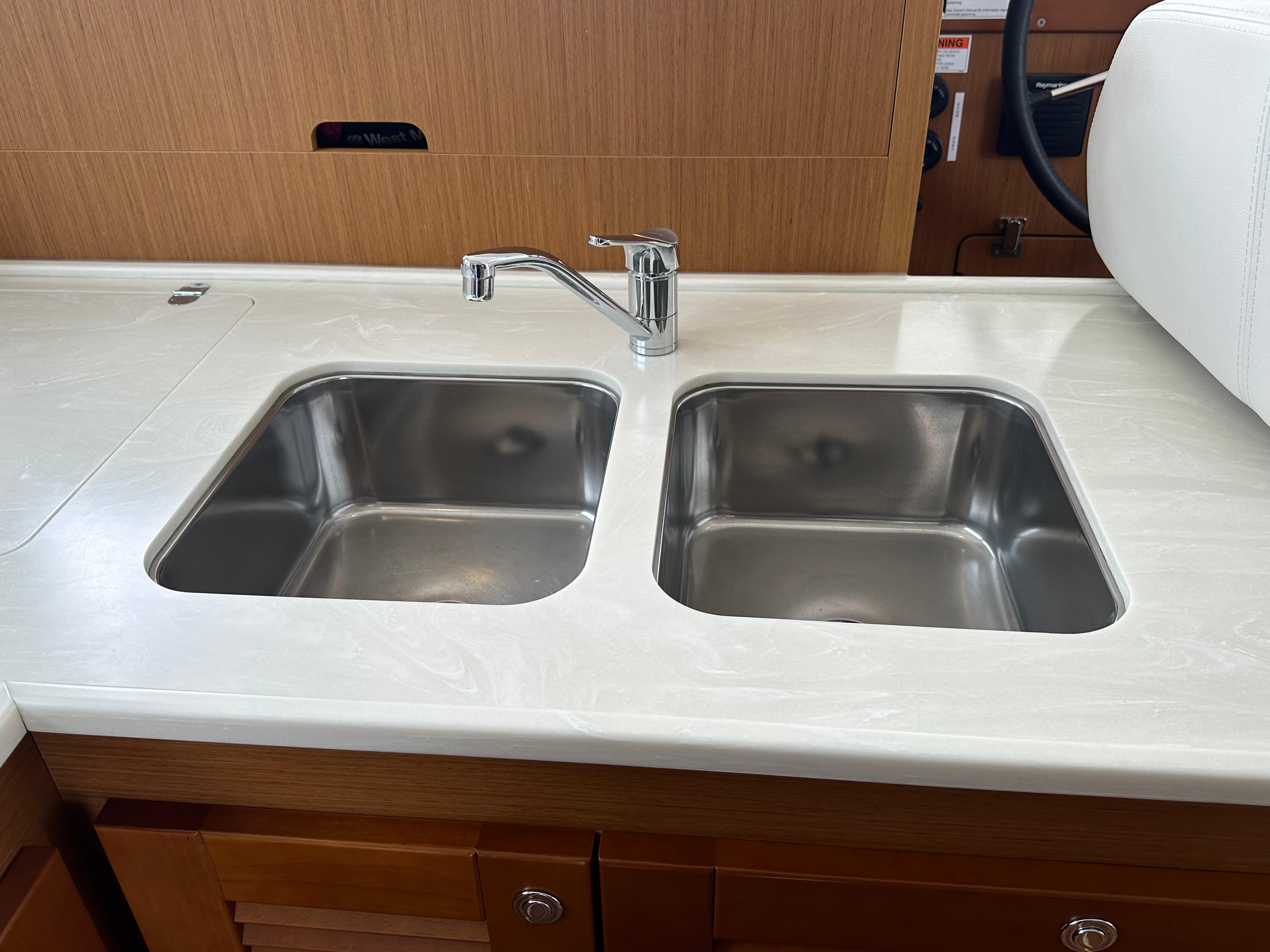 Galley Sink Double SS Sink