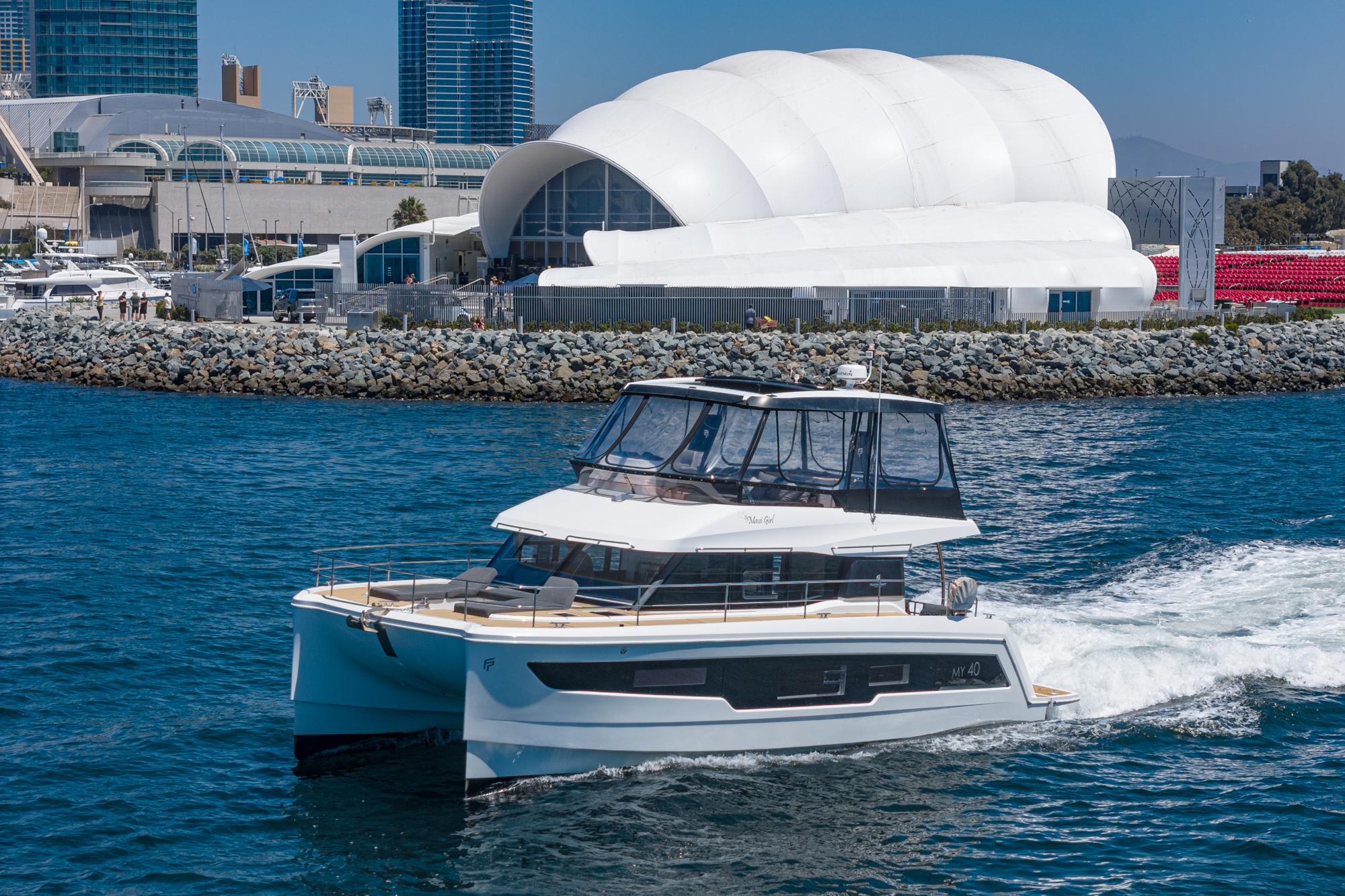 2020 Fountaine Pajot Motor Yacht 40 #TBRM30008A-LLC inventory image at Sun Country Marine Group, San Diego Harbor Island 2020 Fountaine Pajot Motor Yacht 40 #TBRM30008A-LLC inventory image at Sun Country Marine Group, San Diego Harbor Island