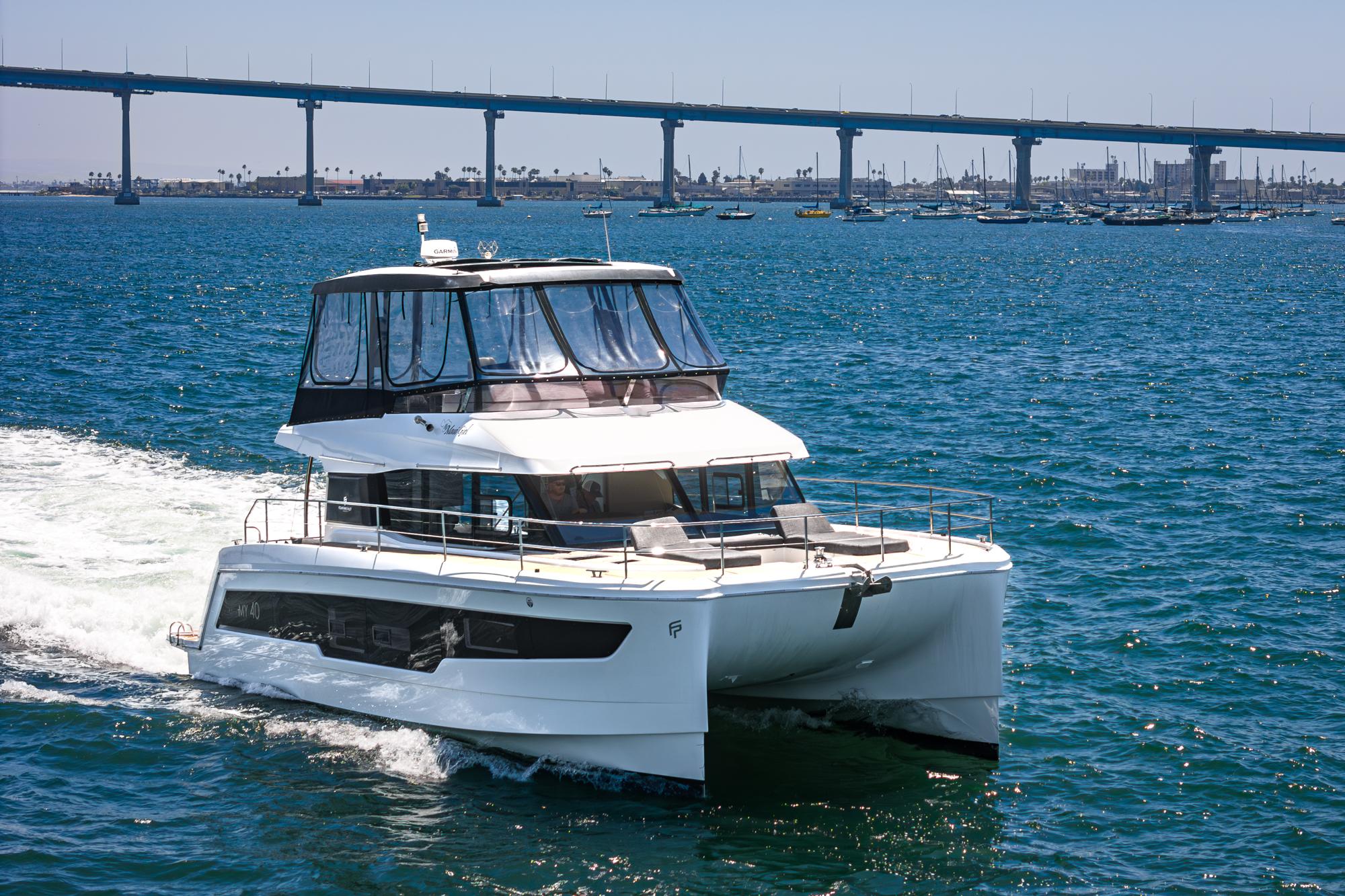 2020 Fountaine Pajot Motor Yacht 40 #TBRM30008A-LLC inventory image at Sun Country Marine Group, San Diego Harbor Island 2020 Fountaine Pajot Motor Yacht 40 #TBRM30008A-LLC inventory image at Sun Country Marine Group, San Diego Harbor Island