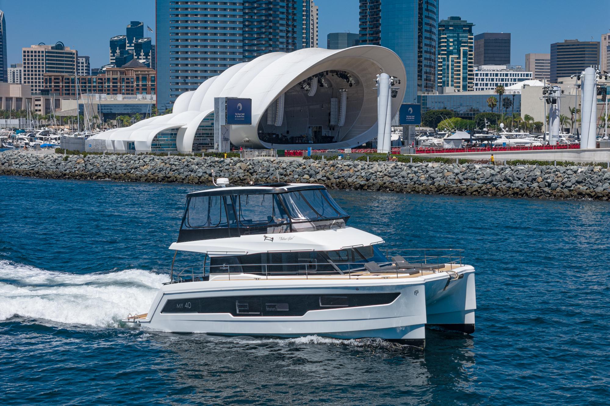 2020 Fountaine Pajot Motor Yacht 40 #TBRM30008A-LLC inventory image at Sun Country Marine Group, San Diego Harbor Island 2020 Fountaine Pajot Motor Yacht 40 #TBRM30008A-LLC inventory image at Sun Country Marine Group, San Diego Harbor Island