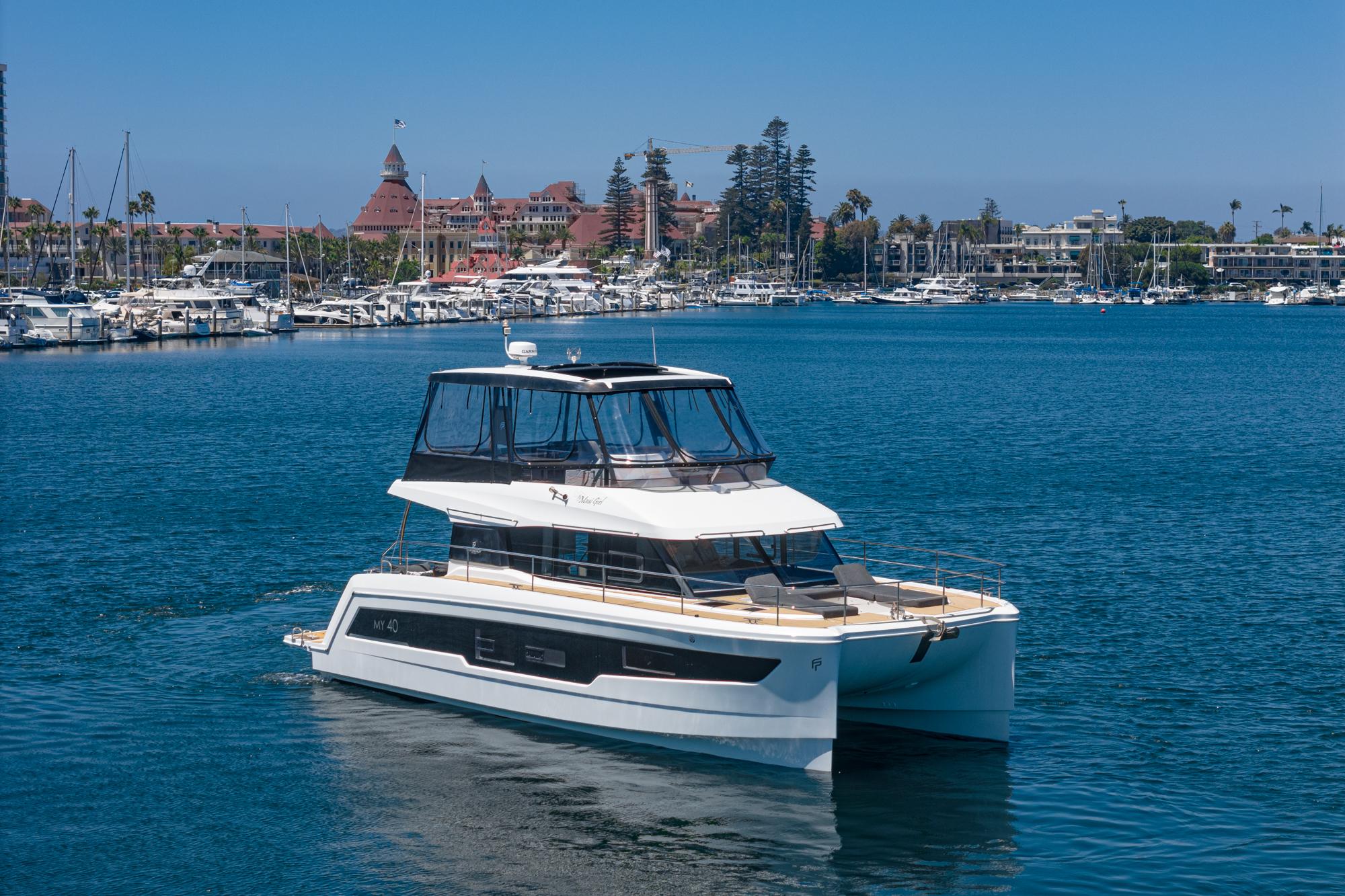 2020 Fountaine Pajot Motor Yacht 40 #TBRM30008A-LLC inventory image at Sun Country Marine Group, San Diego Harbor Island 2020 Fountaine Pajot Motor Yacht 40 #TBRM30008A-LLC inventory image at Sun Country Marine Group, San Diego Harbor Island