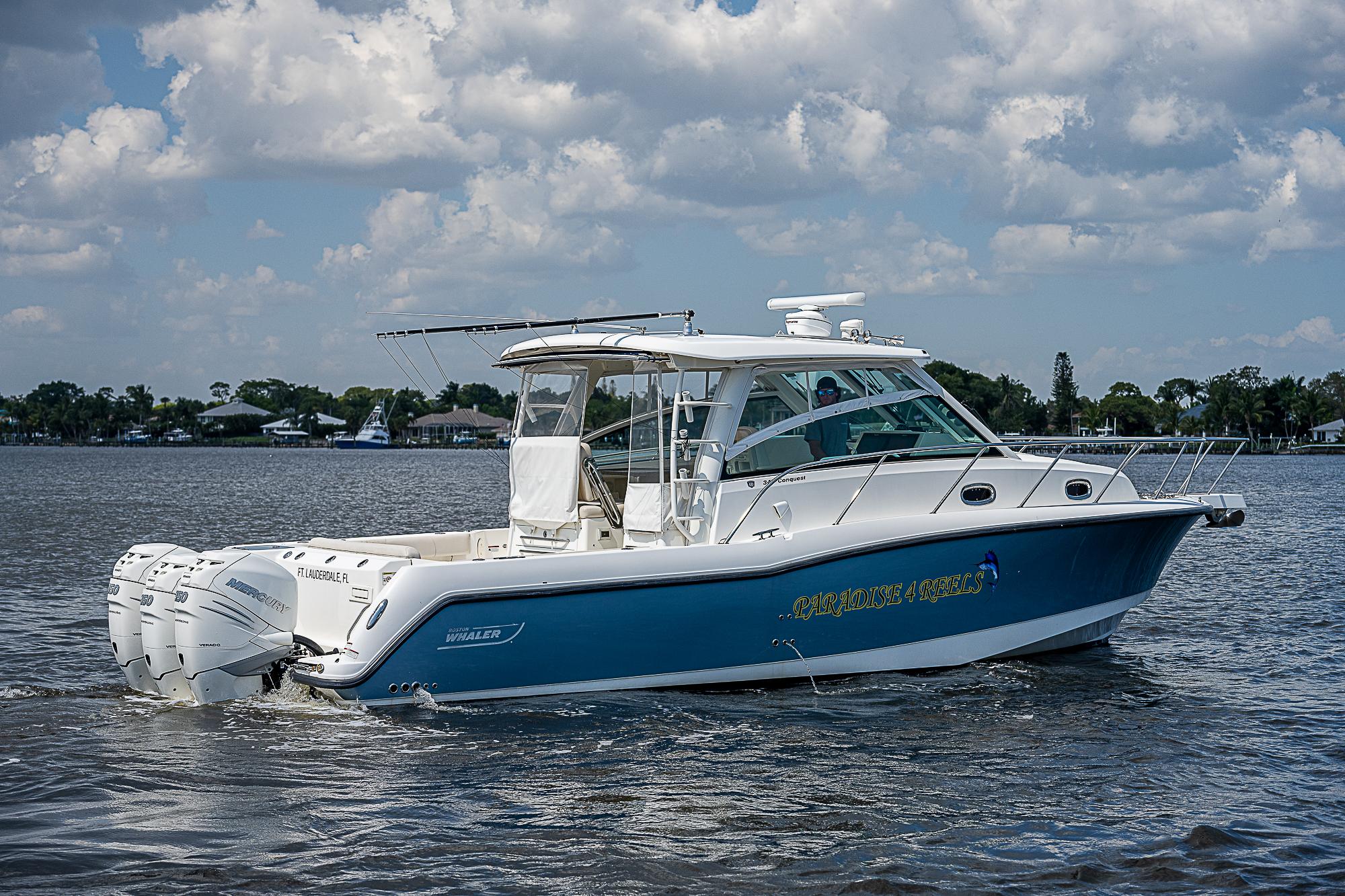 Boston Whaler 345 Paradise 4 Reels-Profile