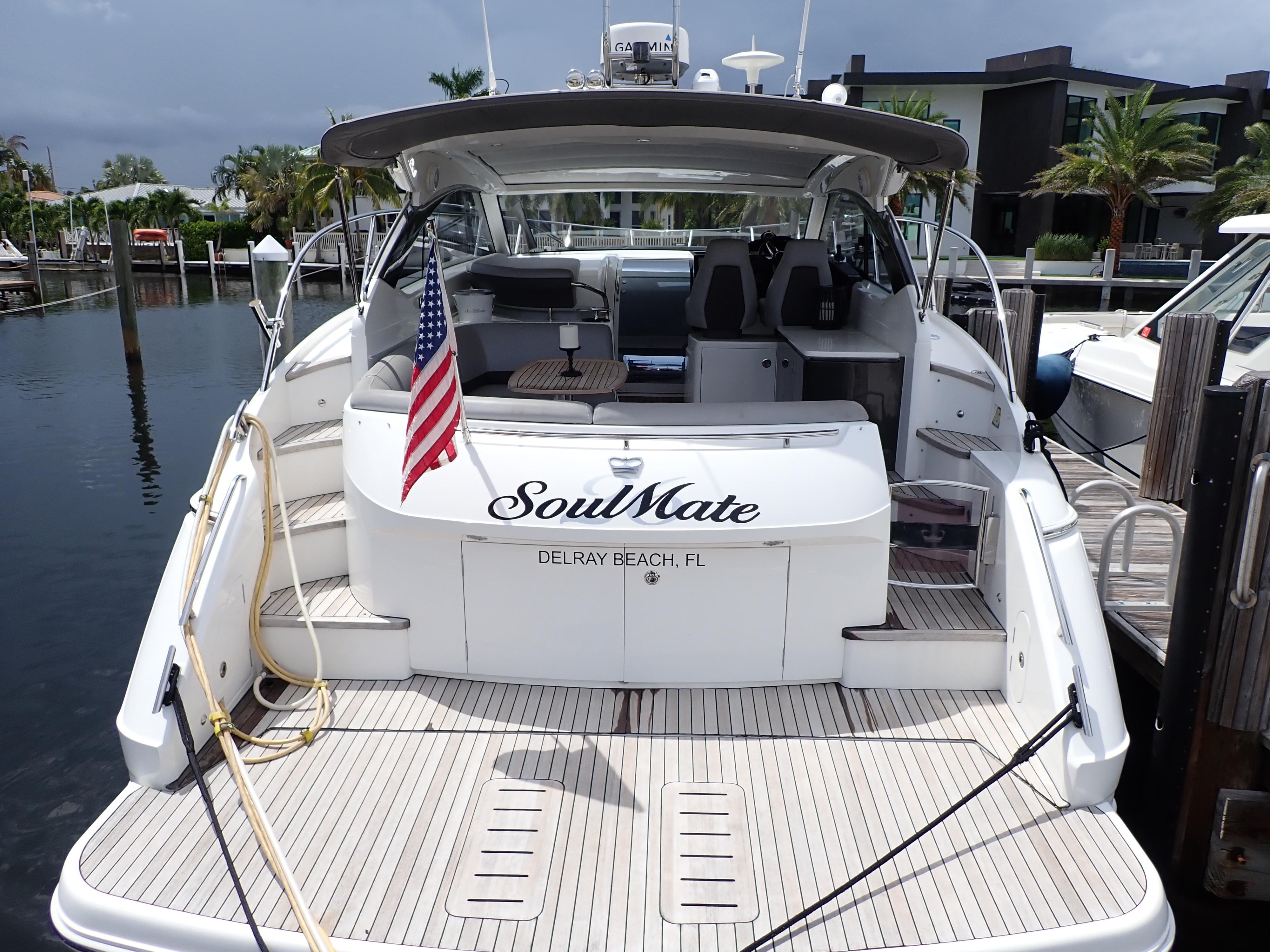 Soulmate Yacht Photos Pics 2016 Princess 39 SOULMATE- Transom & Swim Platform