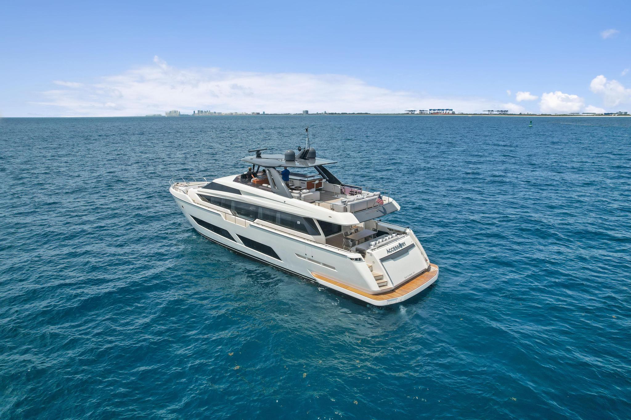 2021 Ferretti Yachts 850