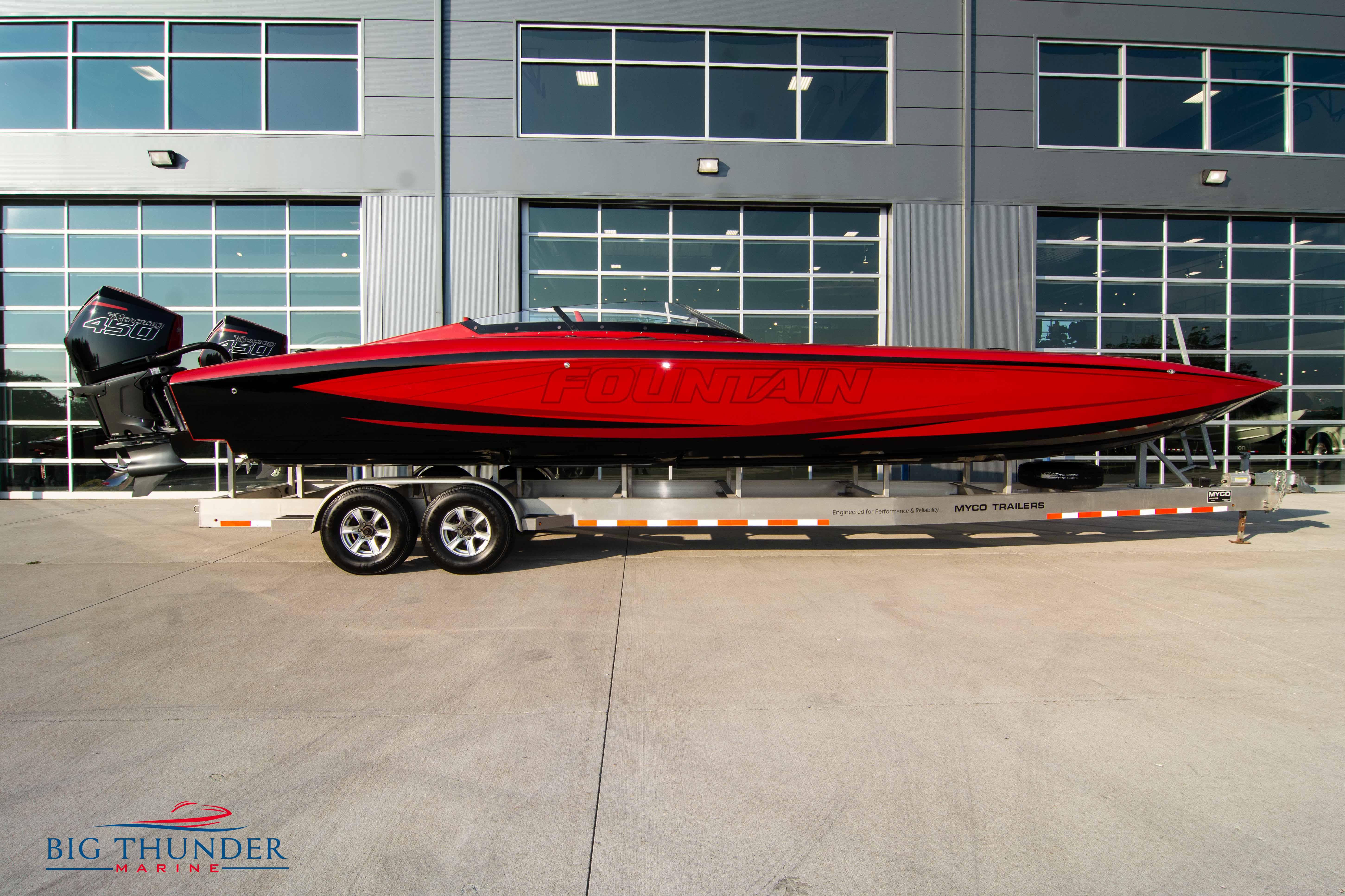 fountain powerboats 34 thunder cat