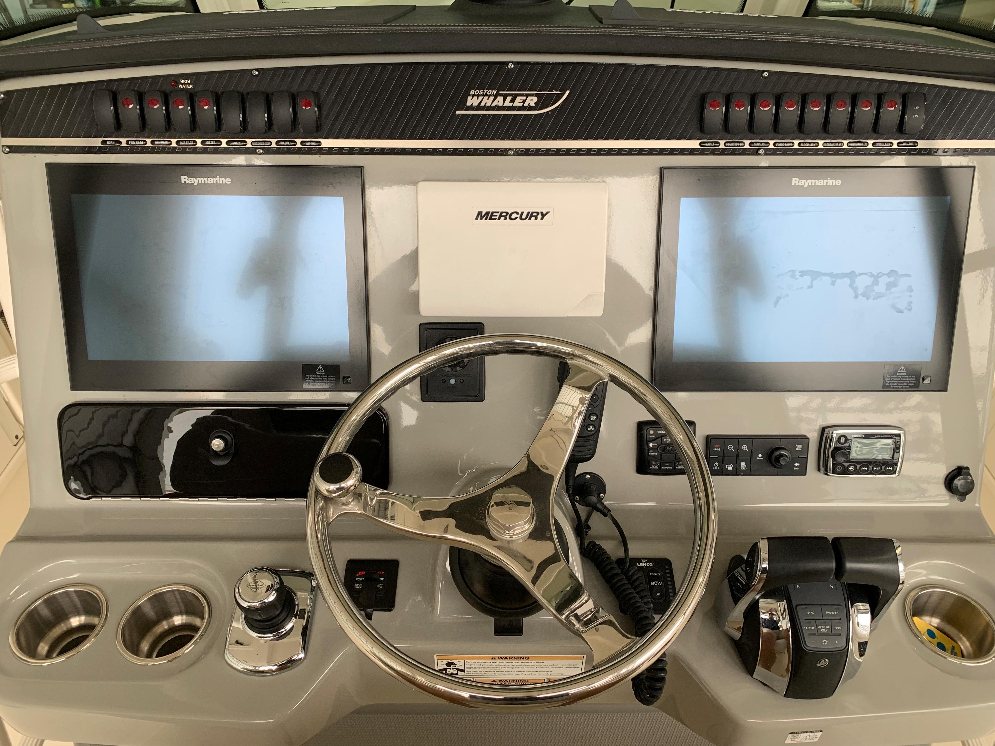Boston Whaler 350 Outrage Halfdot-Helm Electronics and Controls