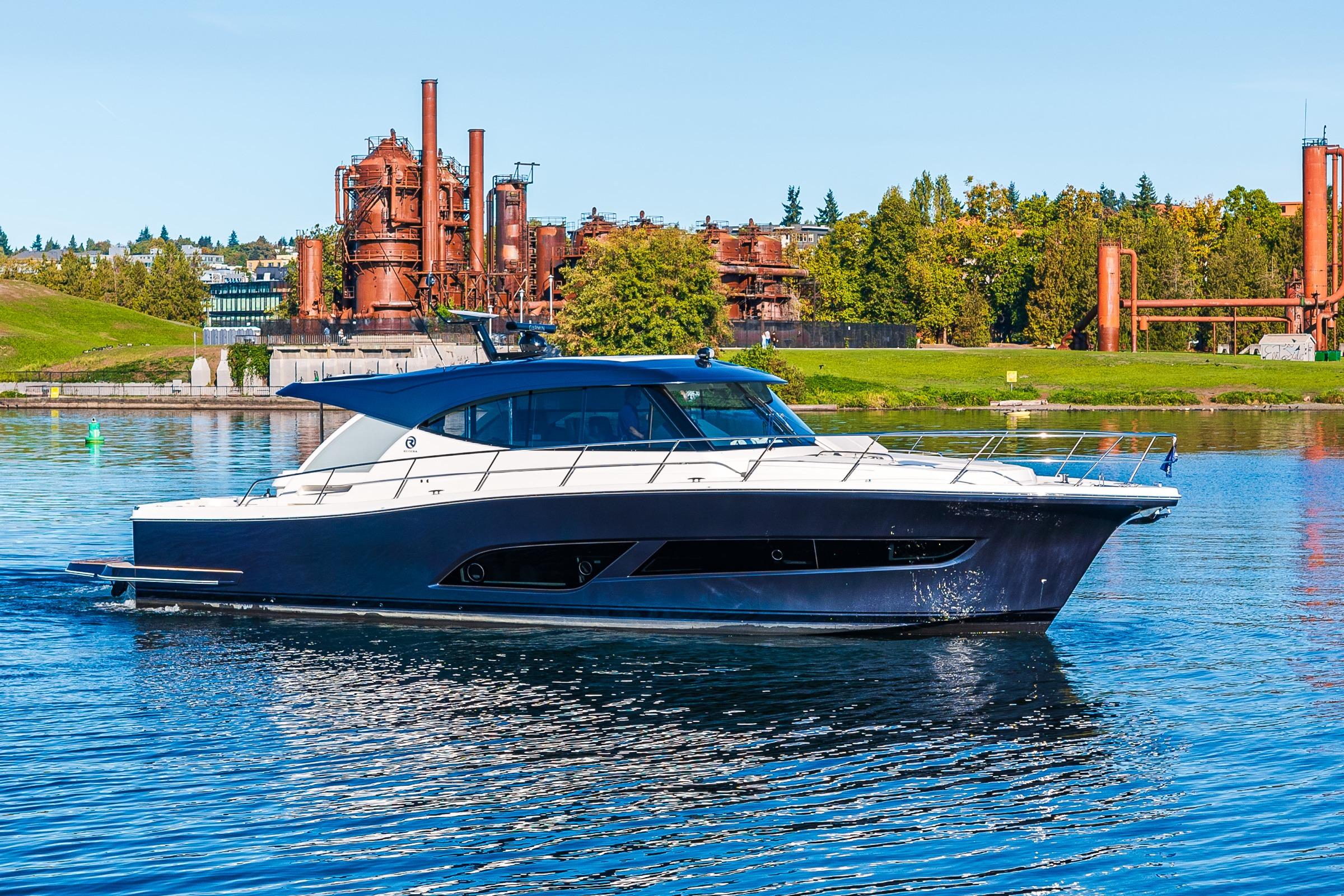 2026 Riviera 505 SUV #R1095 inventory image at Sun Country Yachts, South Lake Union (Seattle)