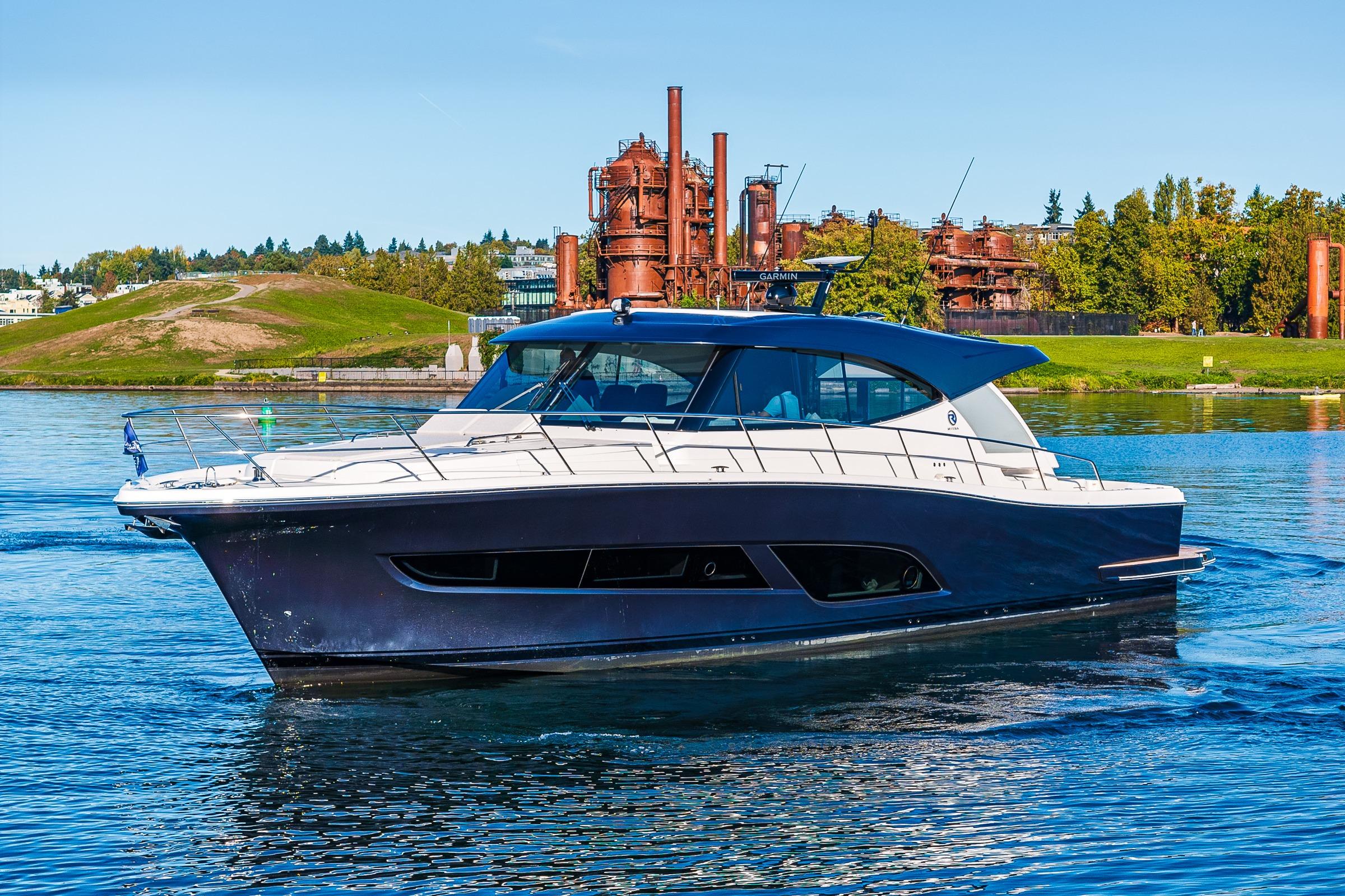 2026 Riviera 505 SUV #R1095 inventory image at Sun Country Yachts, South Lake Union (Seattle)