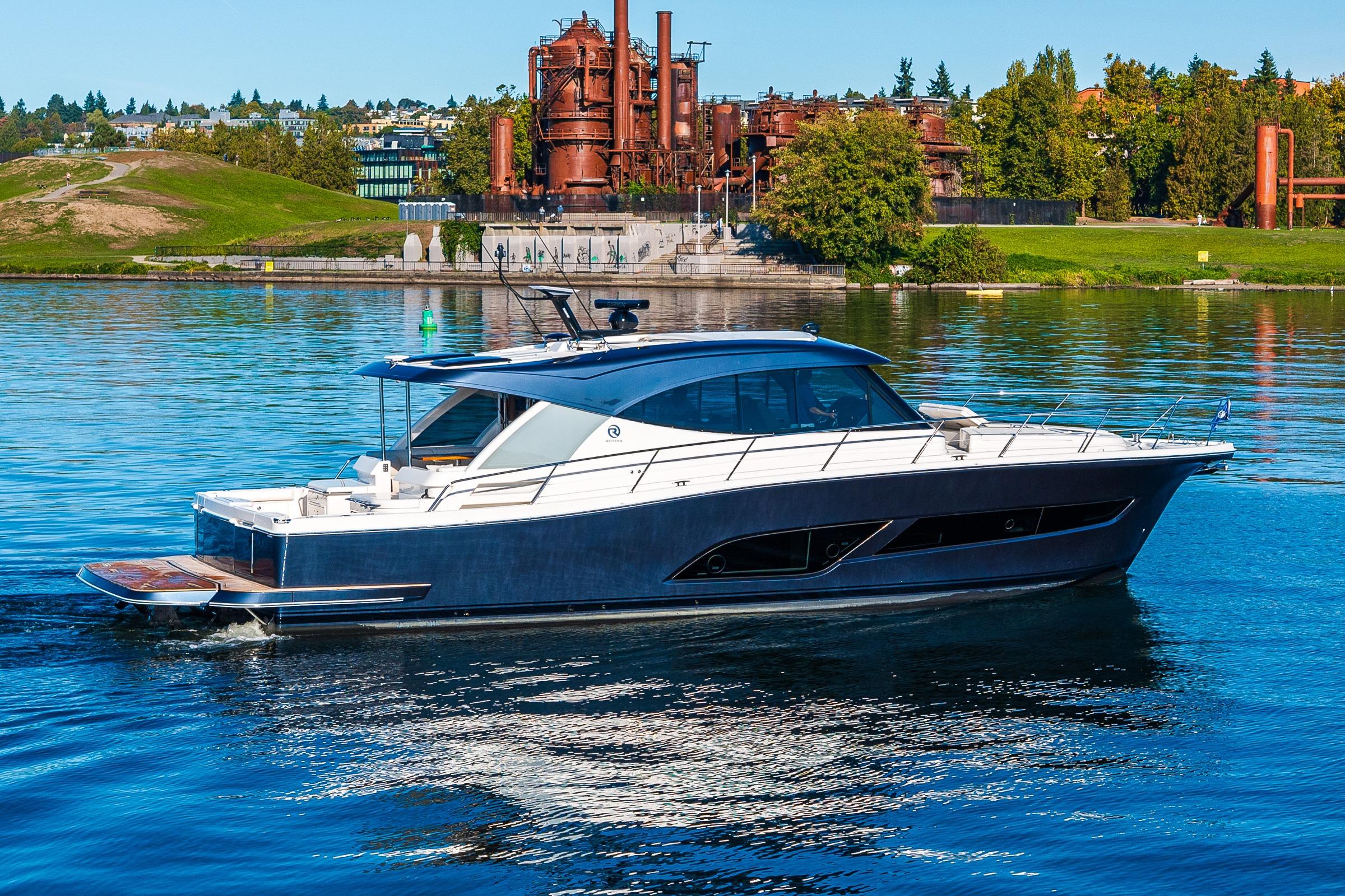 2026 Riviera 505 SUV #R1095 inventory image at Sun Country Yachts, South Lake Union (Seattle)