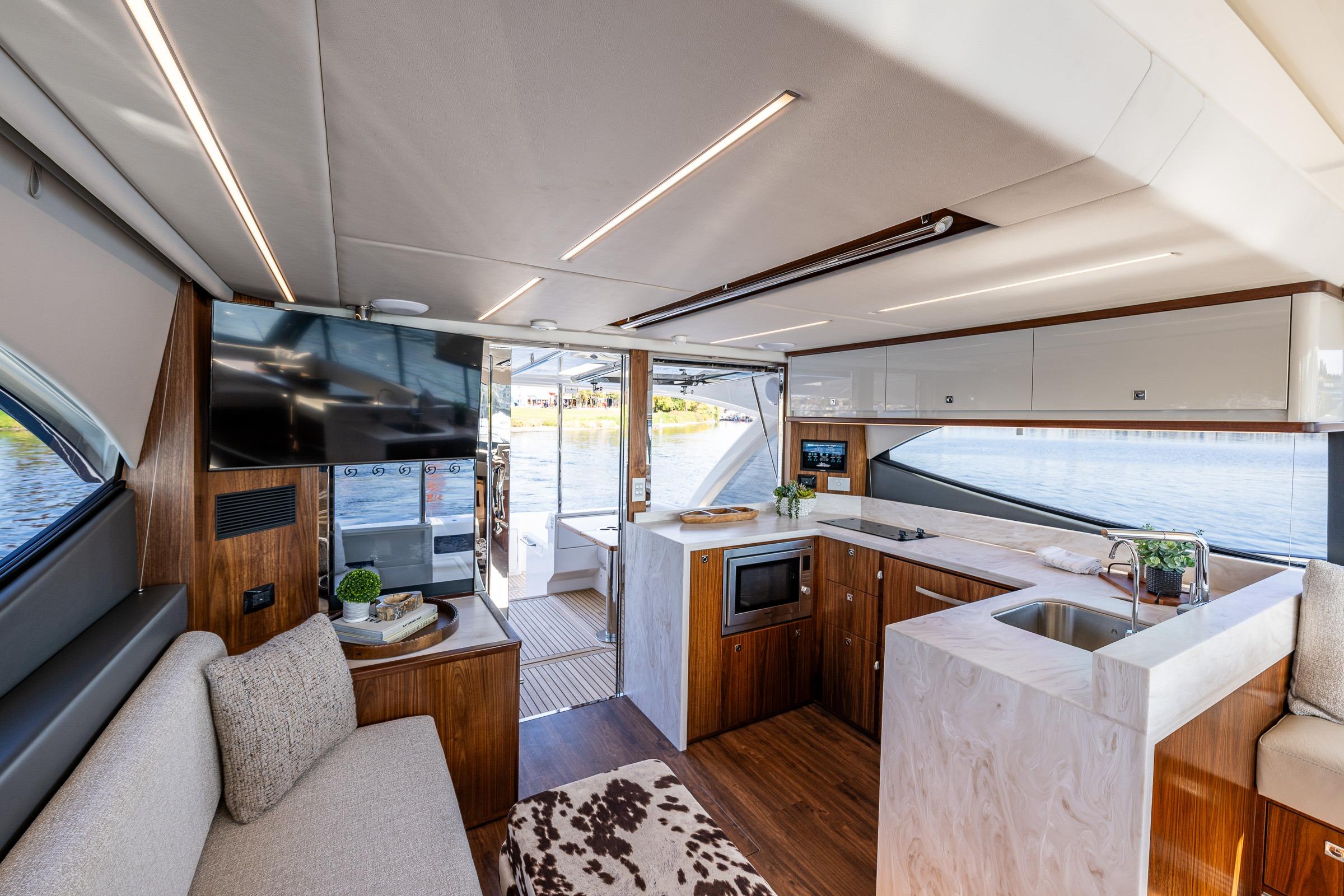 2026 Riviera 505 SUV #R1095 inventory image at Sun Country Yachts, South Lake Union (Seattle)