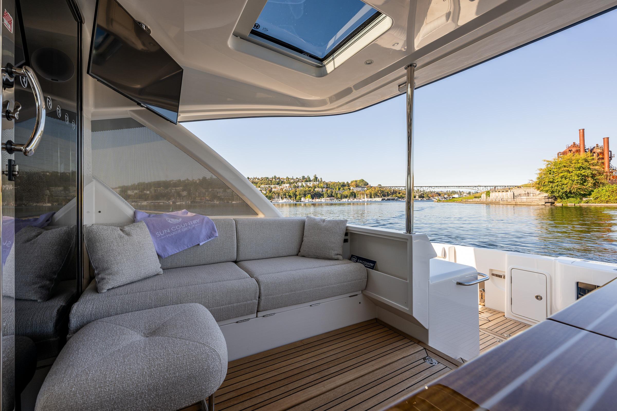 2026 Riviera 505 SUV #R1095 inventory image at Sun Country Yachts, South Lake Union (Seattle)