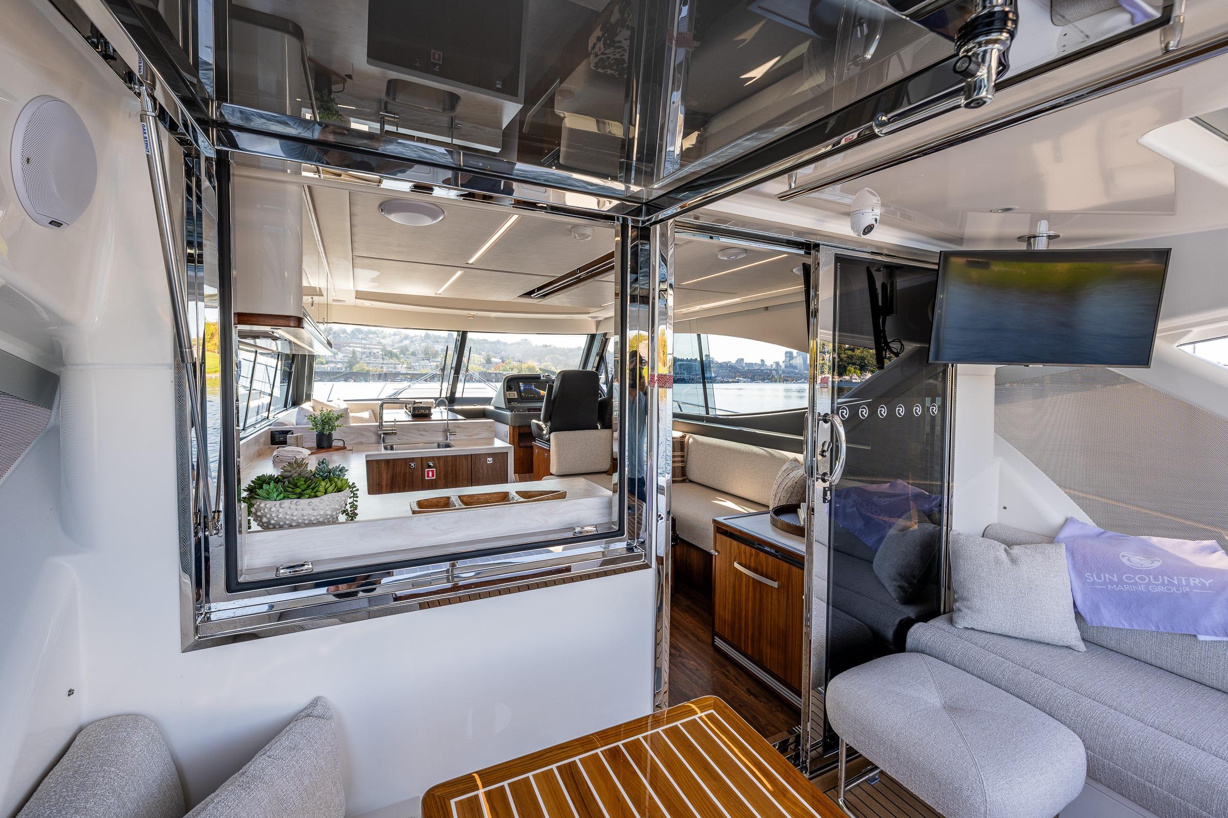 2026 Riviera 505 SUV #R1095 inventory image at Sun Country Yachts, South Lake Union (Seattle)