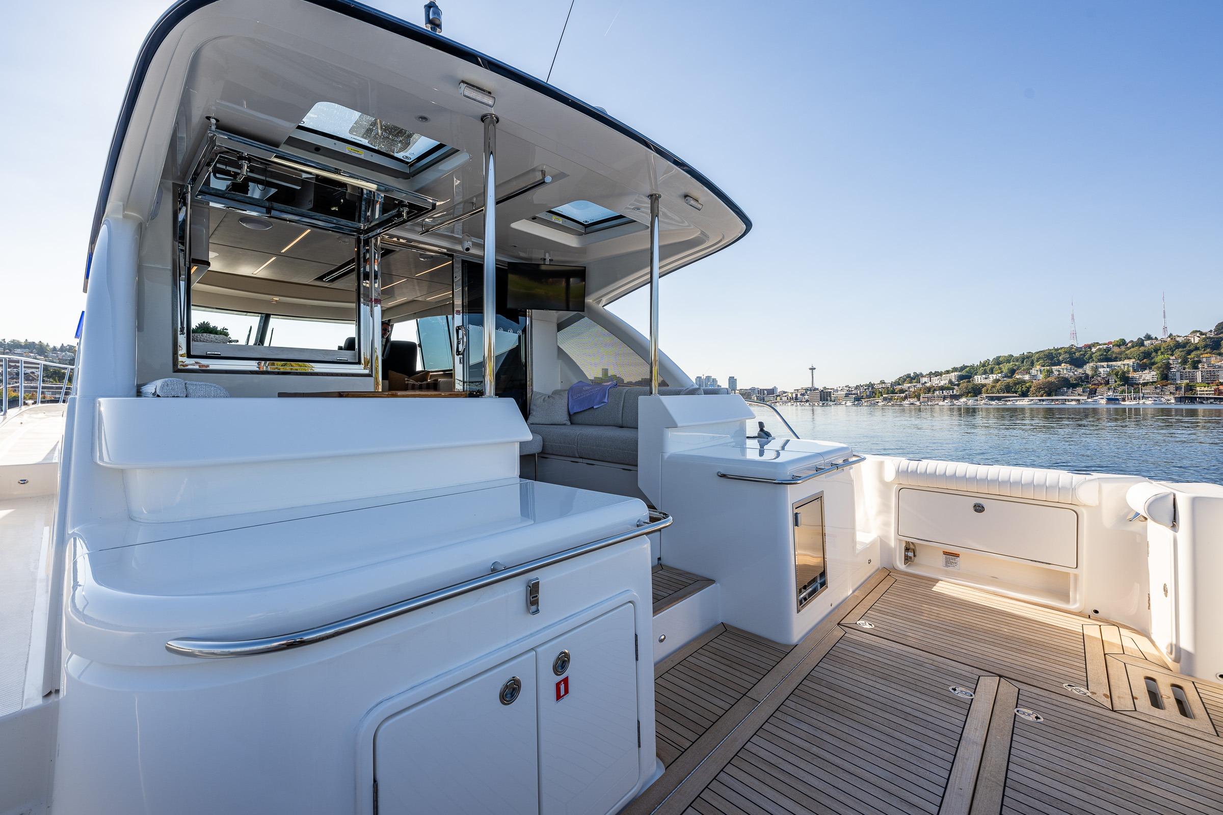 2026 Riviera 505 SUV #R1095 inventory image at Sun Country Yachts, South Lake Union (Seattle)