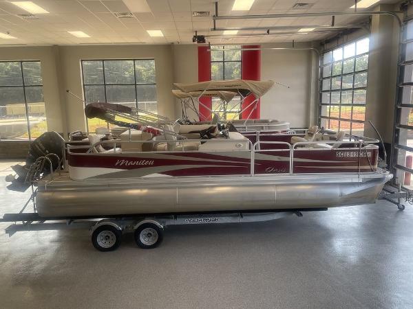 2012 Manitou boat for sale, model of the boat is 22 Oasis Angler & Image # 1 of 16