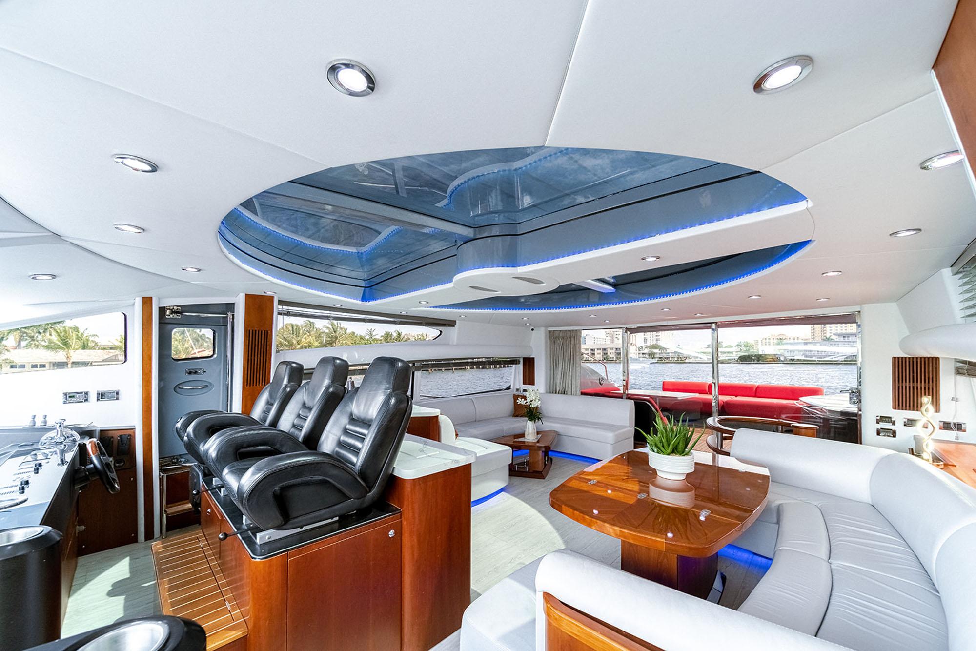 Sunroof - Helm, 3 Electric Helm Chairs