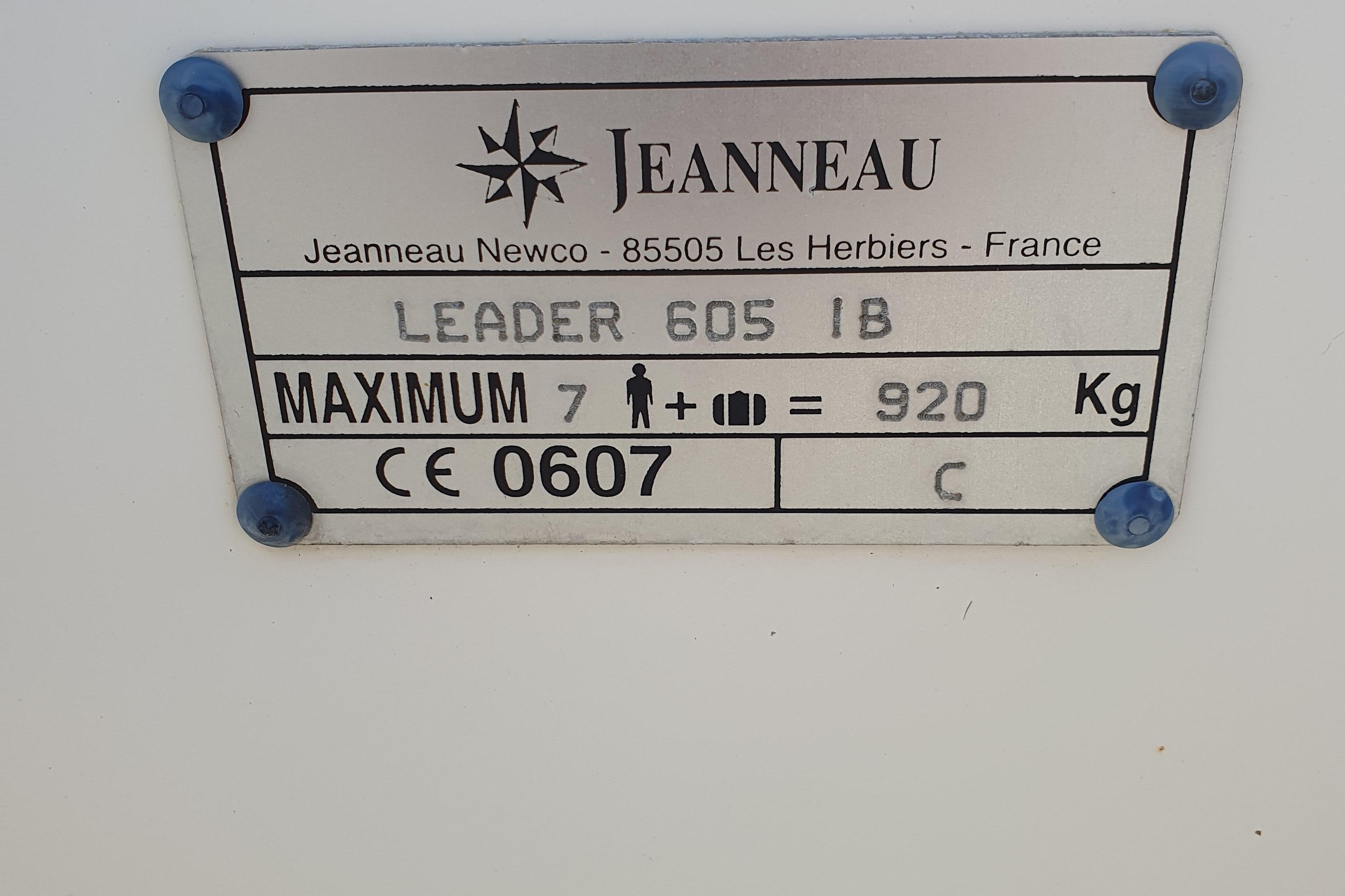 Jeanneau Leader 605 IB style=