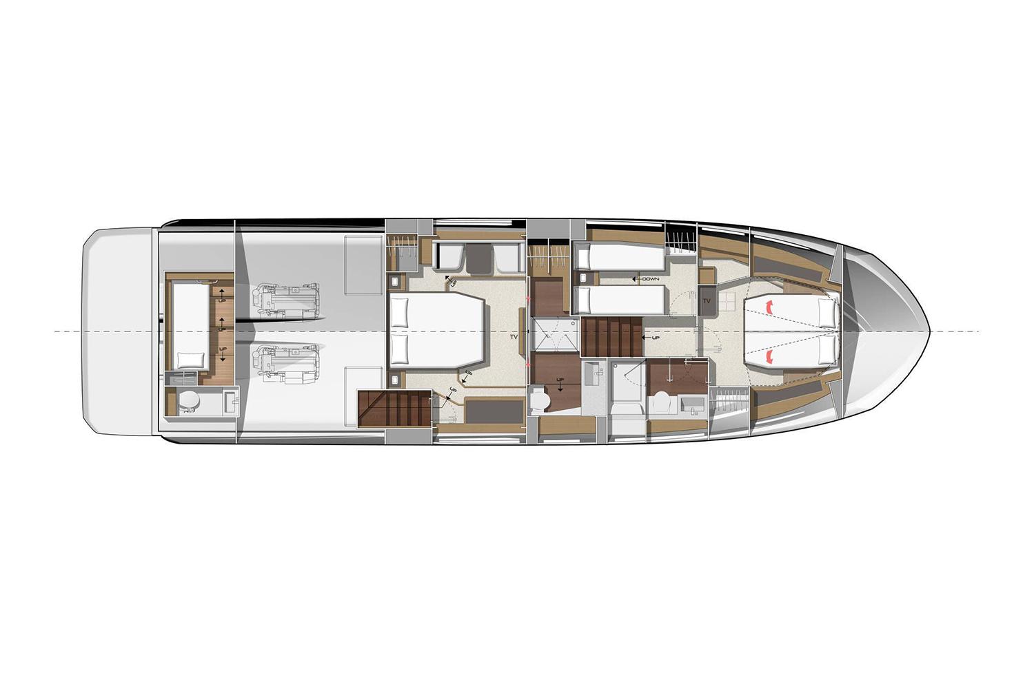 2022 Prestige Yachts 590 Fly