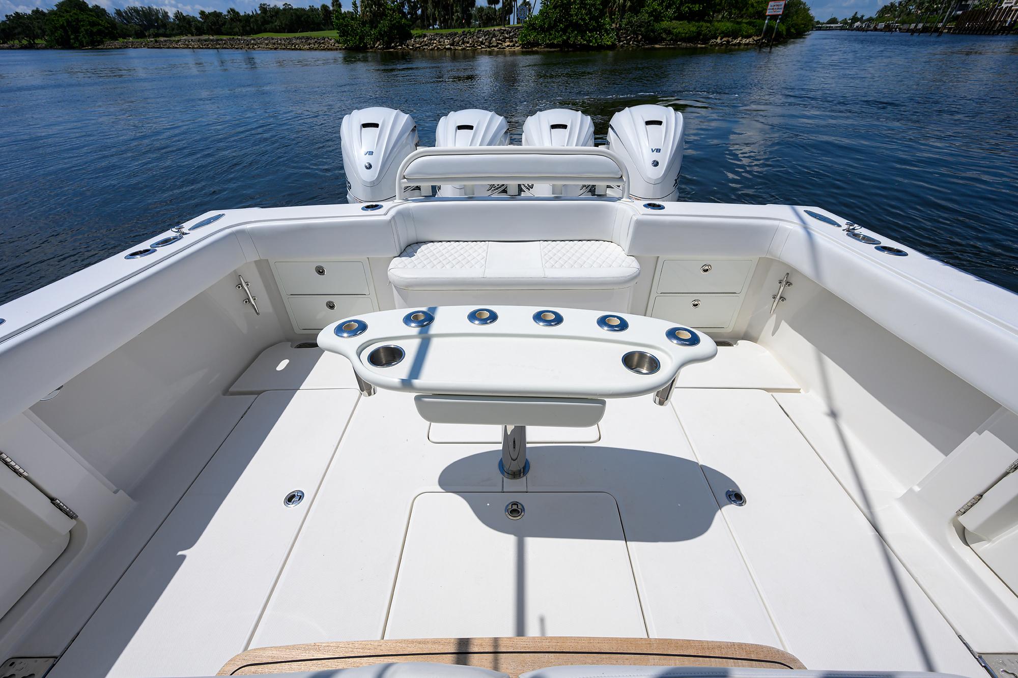 43 Jupiter 2019 Yacht Photos Pics Jupiter 43 No Name - Deck with Rocket Launcher