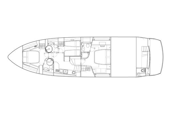 Manufacturer Provided Image: Lower Deck Layout