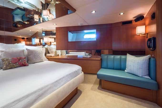 comanche yacht inside