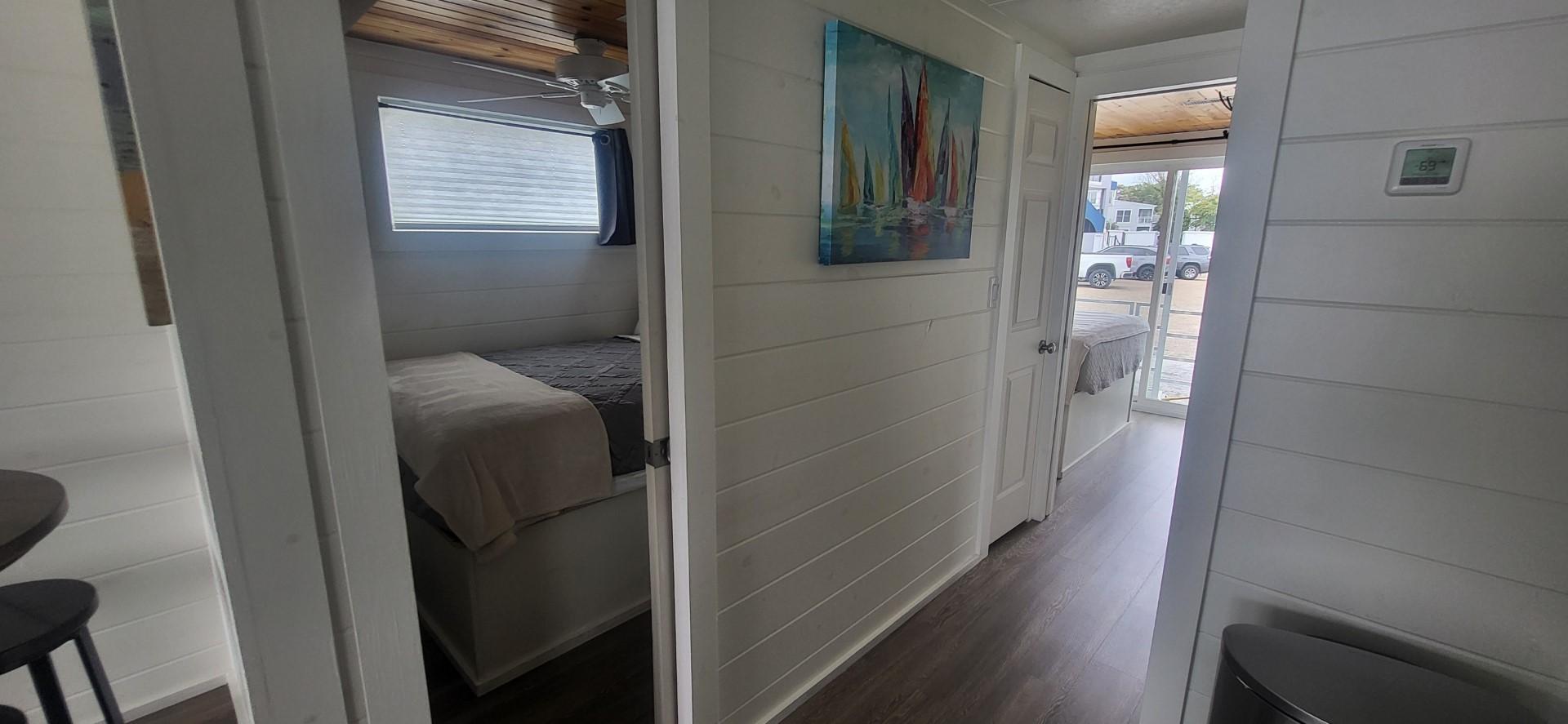 Destination Yachts-16x45 Condo Series 2020 -FL-US-Interior of 2020 Destination Yachts 16x45 Condo Series, featuring modern design and cozy bedroom.-9562403 | Thumbnail