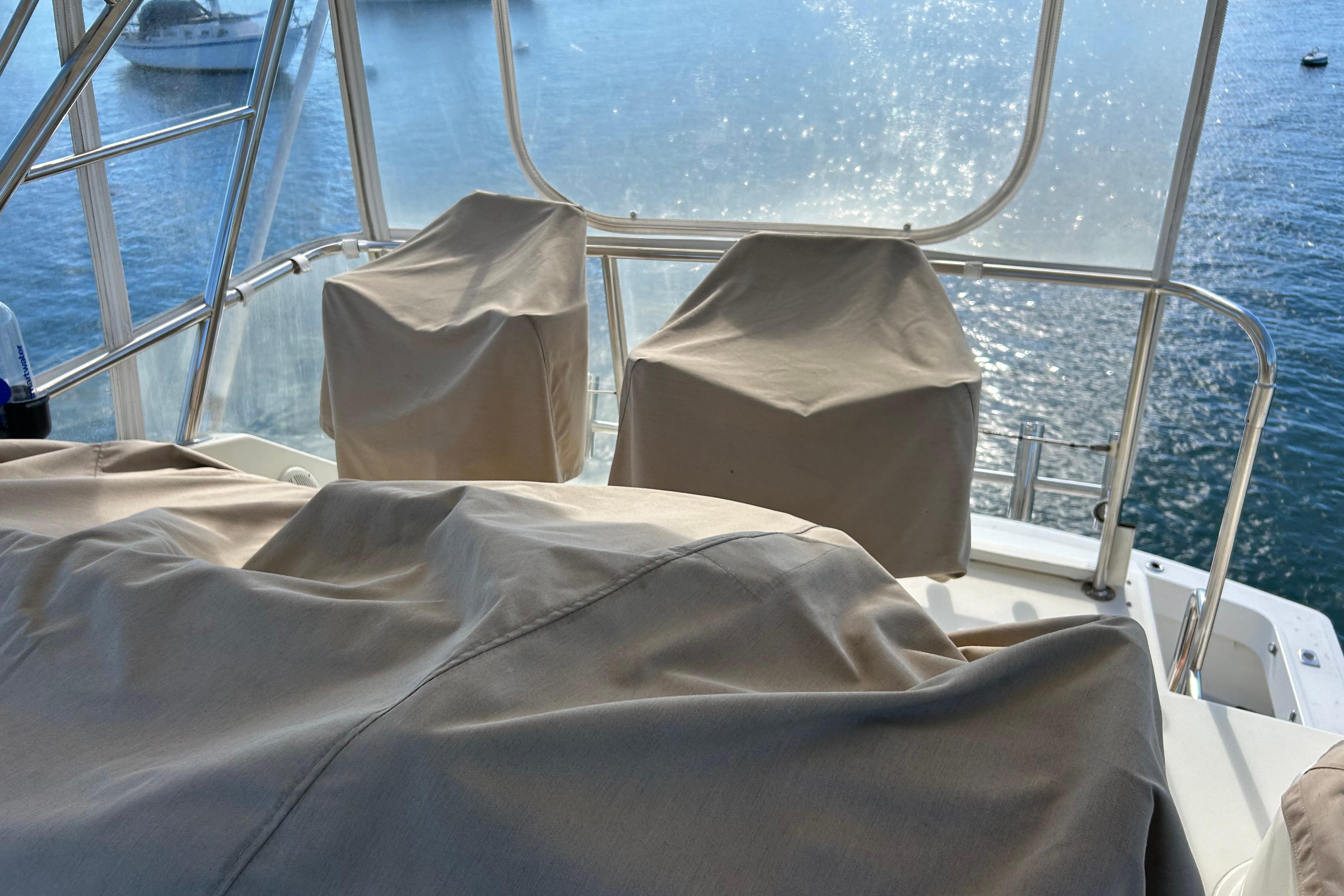 1989 Hatteras 45 Convertible #TBMC930G-LLC inventory image at Sun Country Yachts, San Diego Marriott Marquis