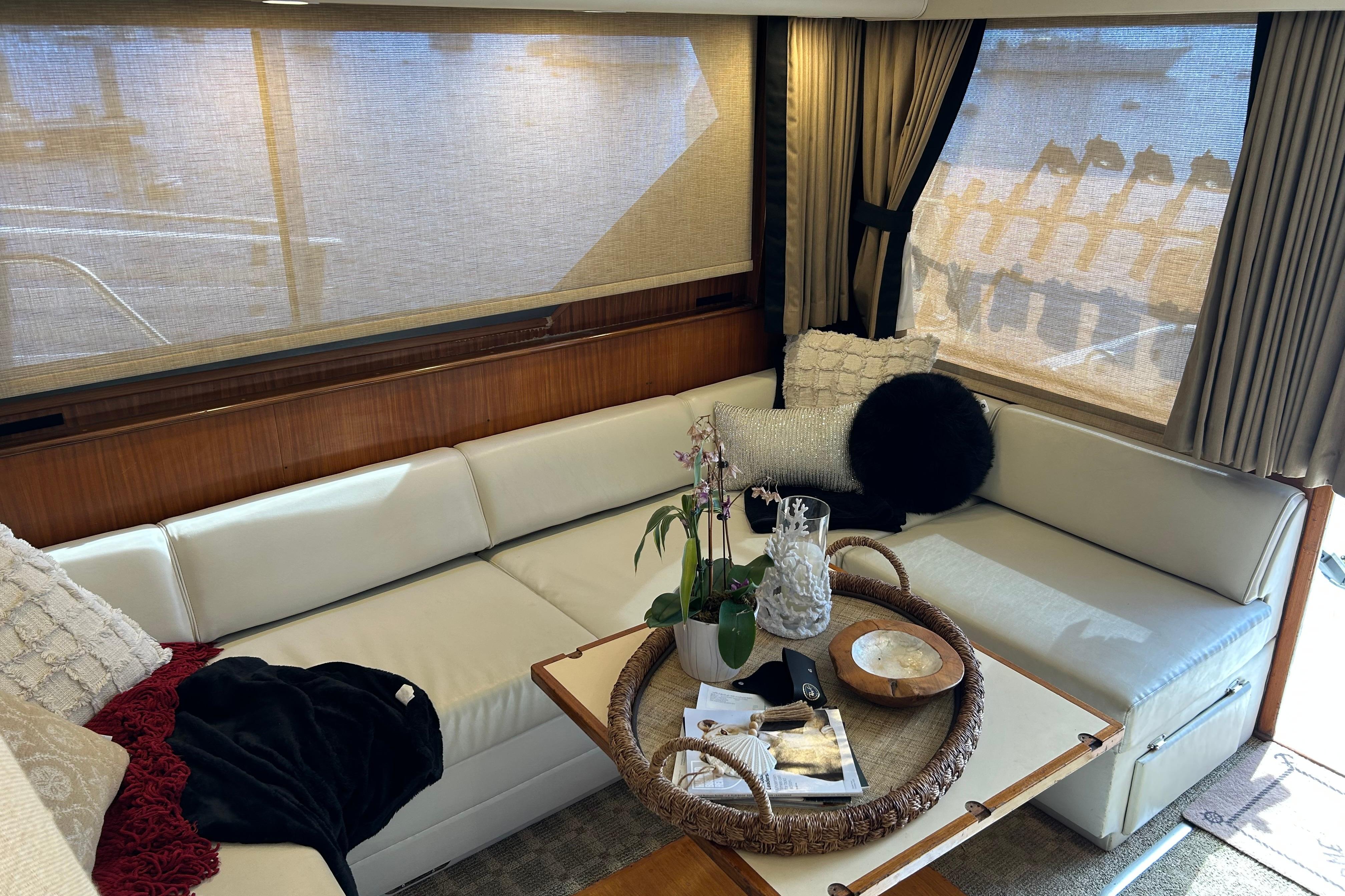 1989 Hatteras 45 Convertible #TBMC930G-LLC inventory image at Sun Country Yachts, San Diego Marriott Marquis