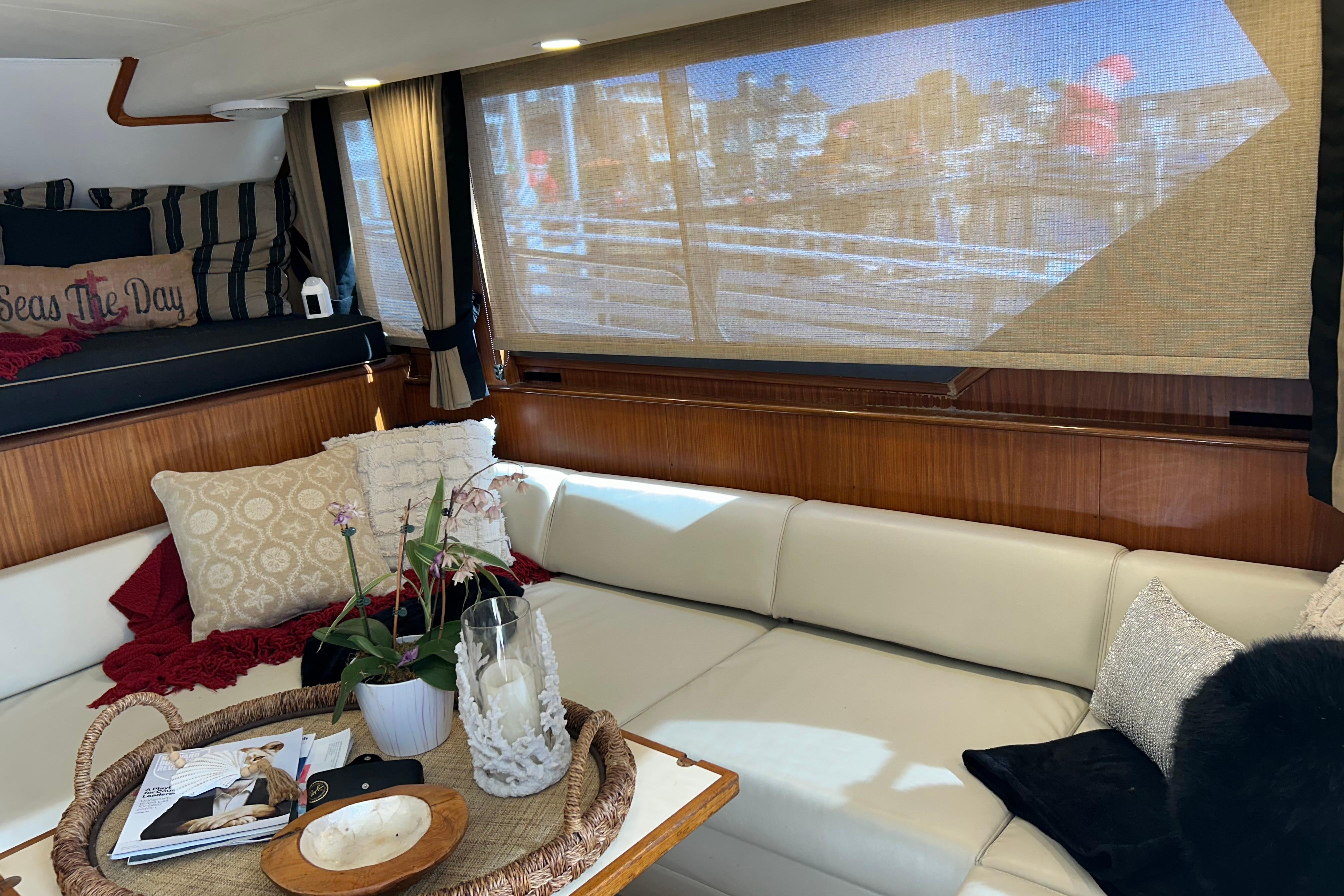 1989 Hatteras 45 Convertible #TBMC930G-LLC inventory image at Sun Country Yachts, San Diego Marriott Marquis